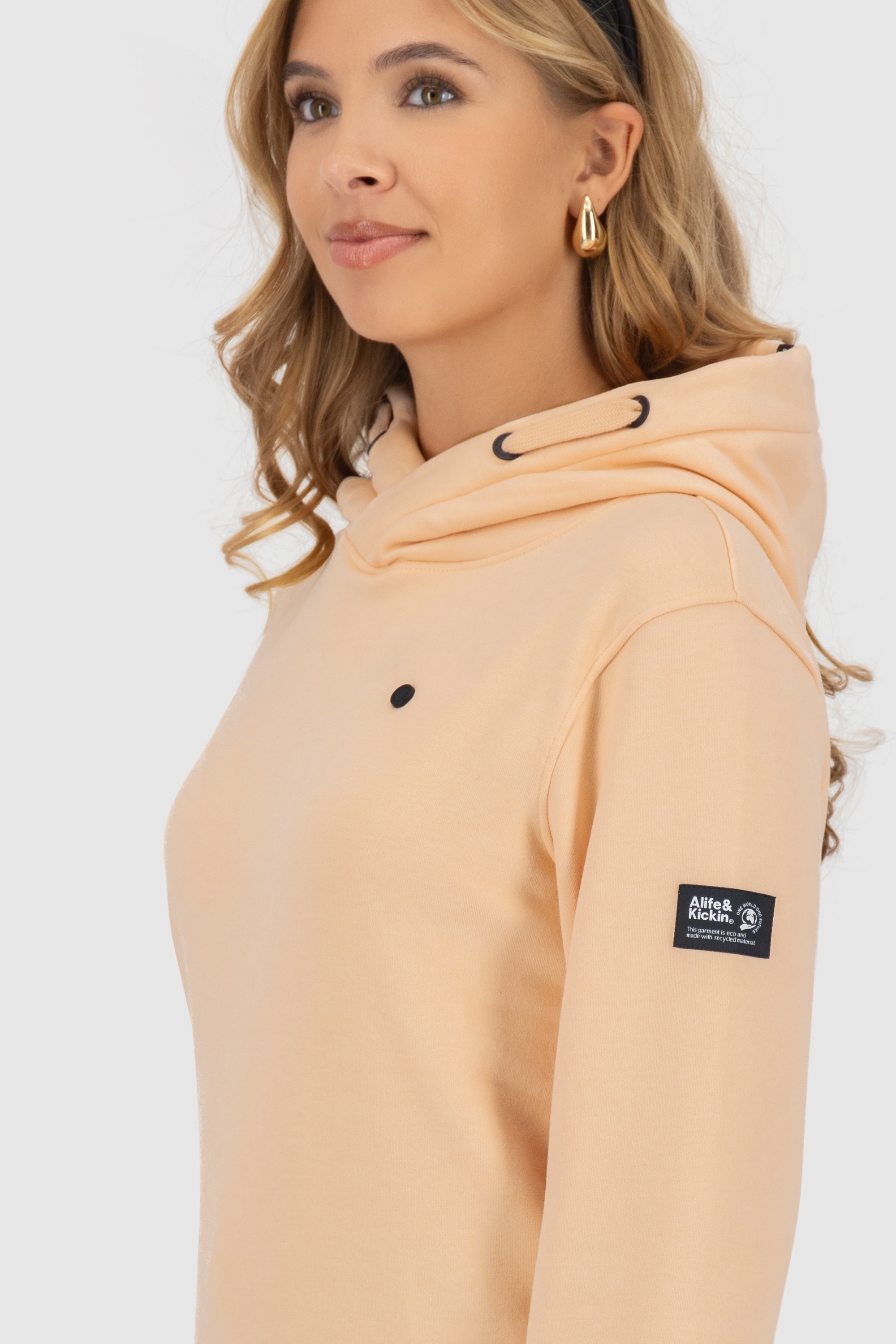 Alife & Kickin Kapuzensweatshirt »Damen SarinaAK A«, Hoodie Kapuzenpullover, Sweatshirt mit Kapuze und Kängurutasche
