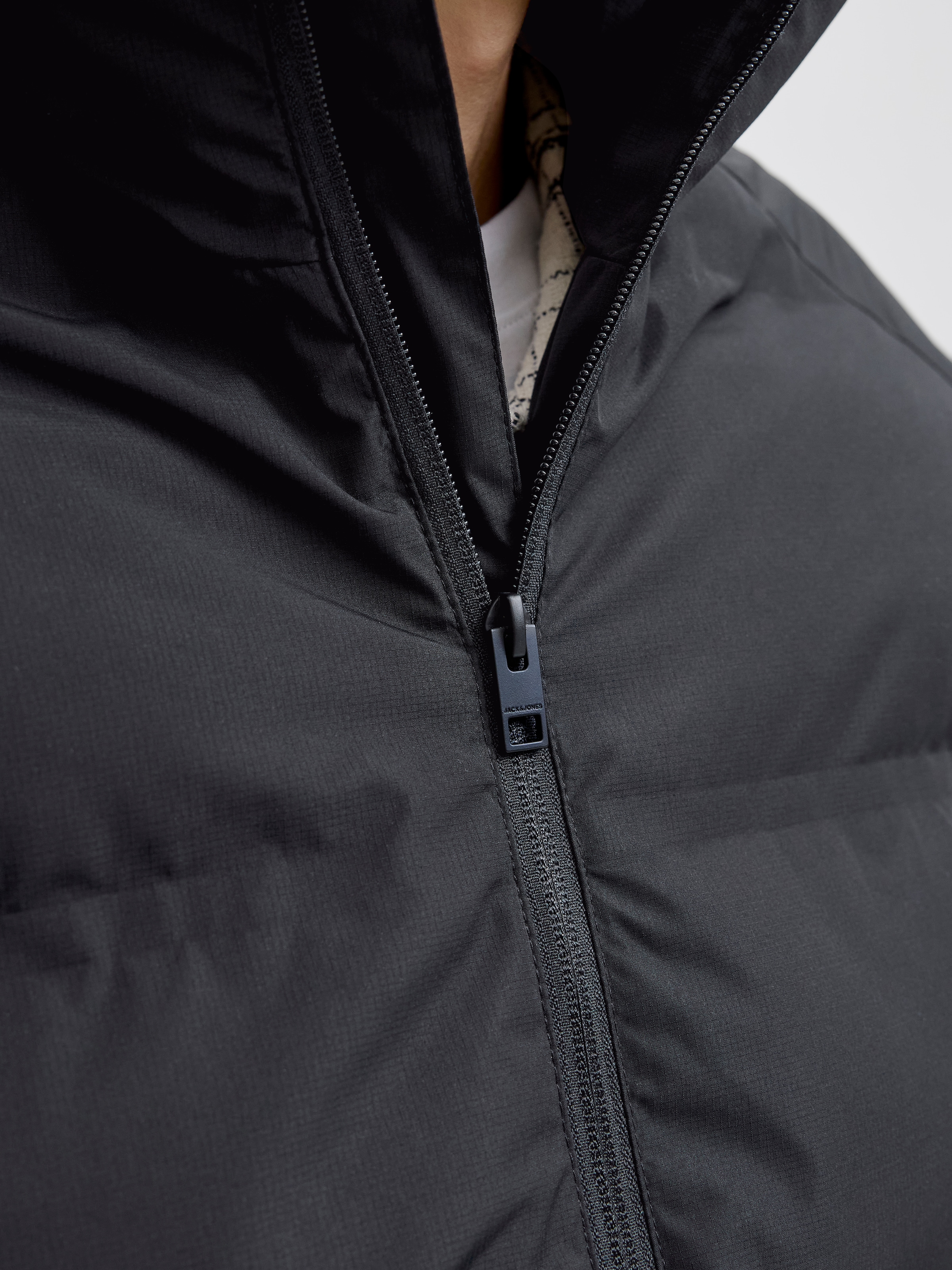Jack & Jones Steppjacke »JJESOHO PUFFER COLLAR SN«, ohne Kapuze