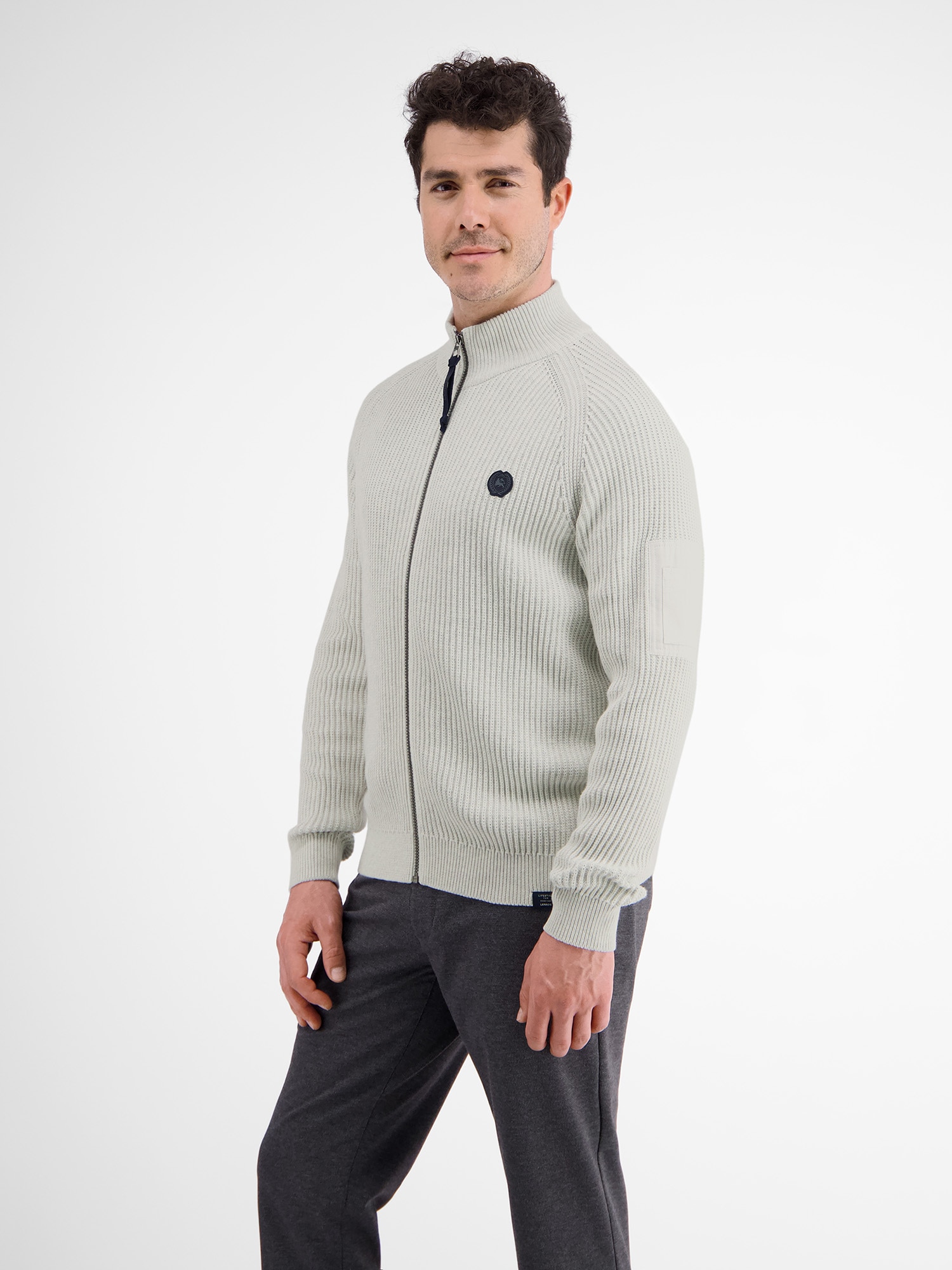 LERROS Strickjacke »LERROS Strickjacke im Fishermanstyle«
