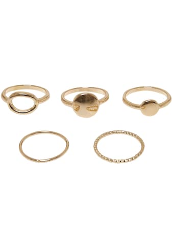 URBAN CLASSICS Ring-Set »Accessoires Basic Stacking Ž...