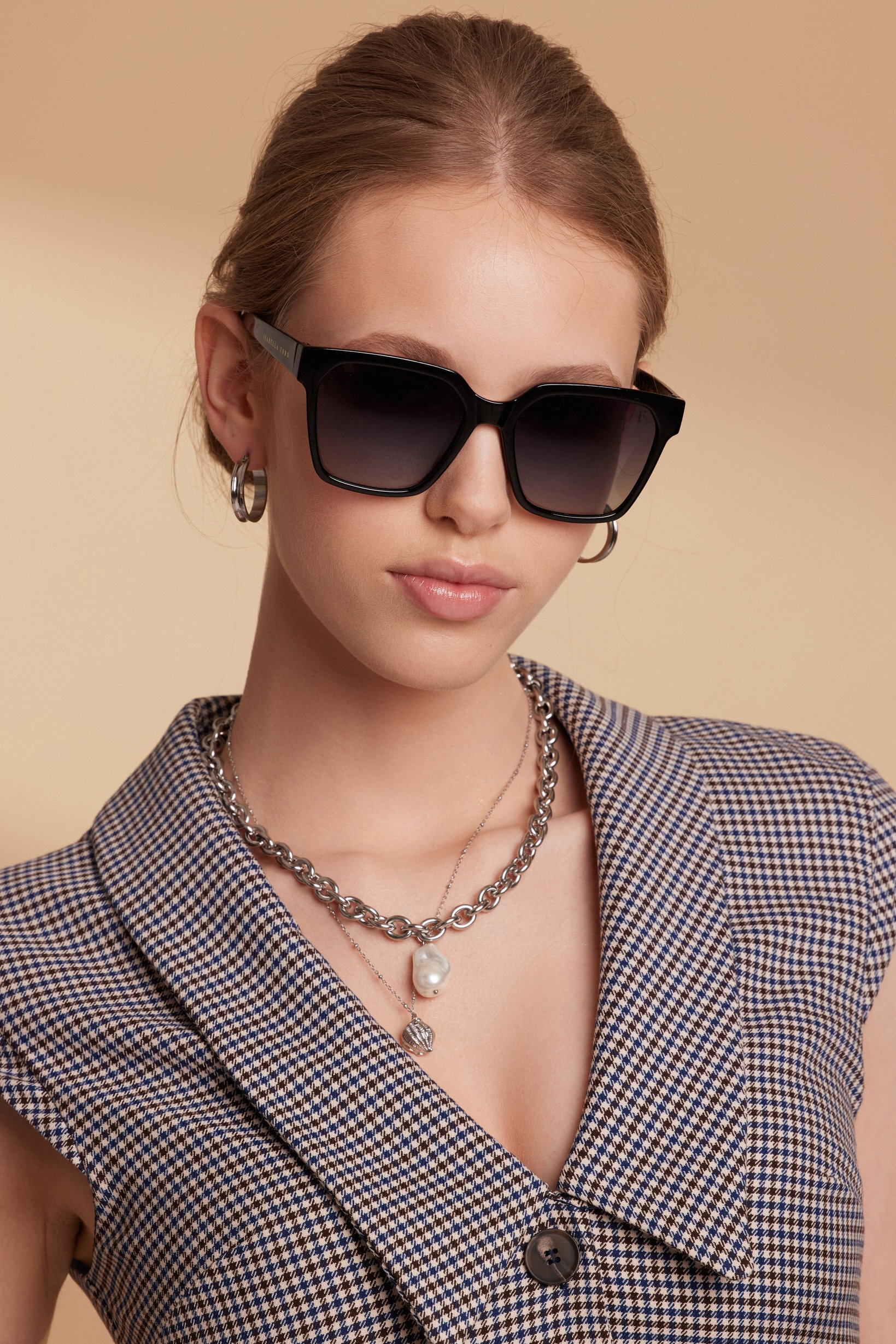 ISABELLA FORD Sonnenbrille »FA13-01« Glass 0.74MM Polarized Lens UV400，CAT3.0
