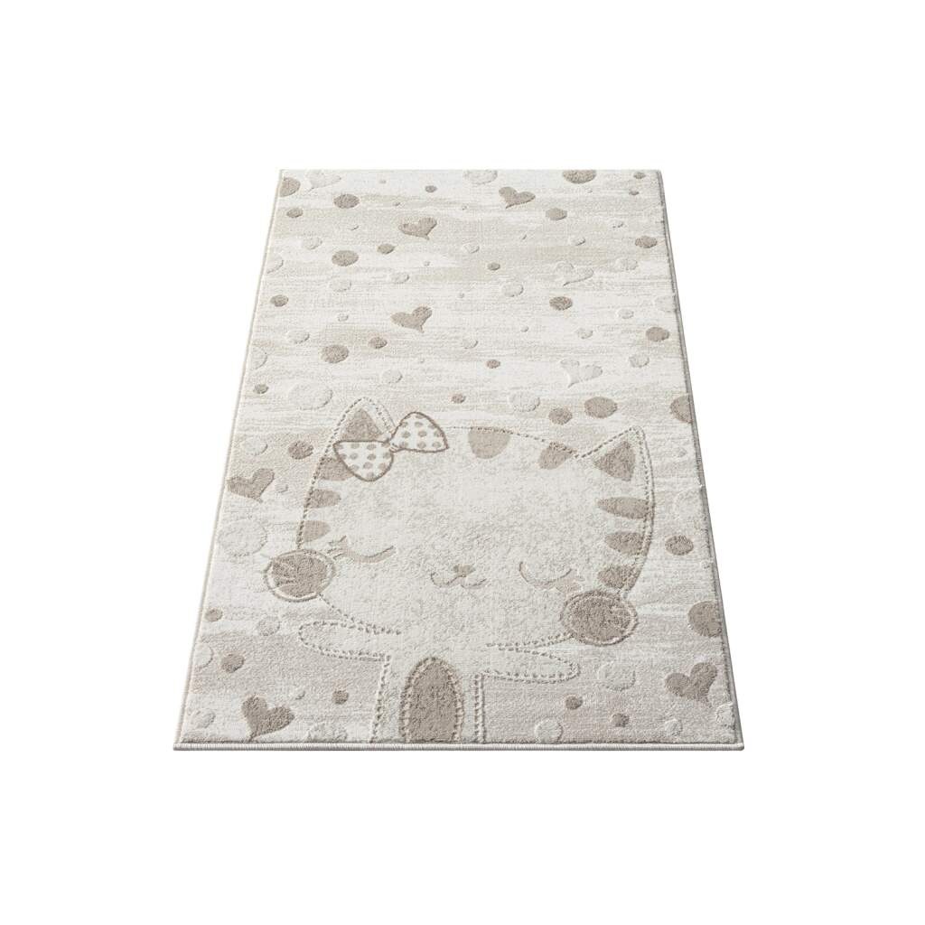 Carpet City Kinderteppich "MARA720" rechteckig 11 mm Höhe Kinderzimmer, Kur günstig online kaufen
