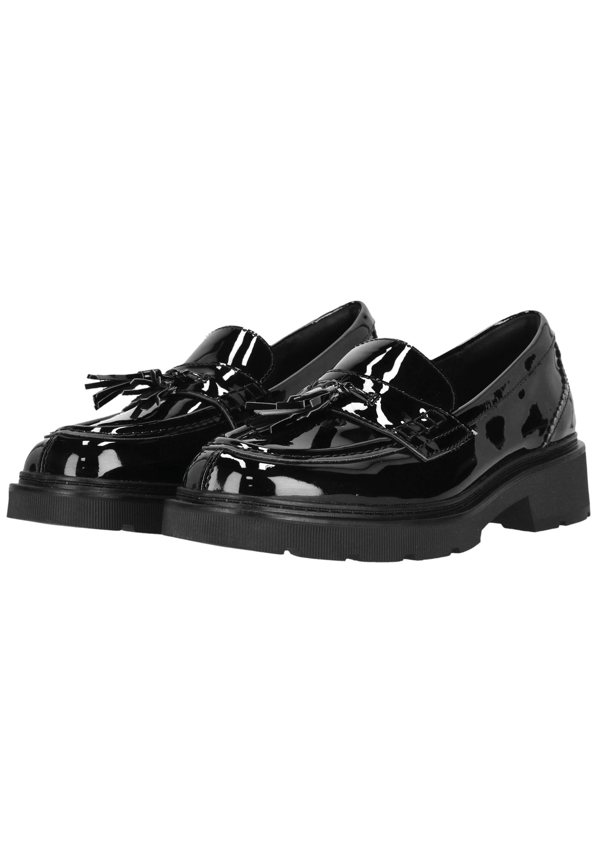 Clarks Slipper »Lauryl Tassel«, mit dekorativem Quastenakzent