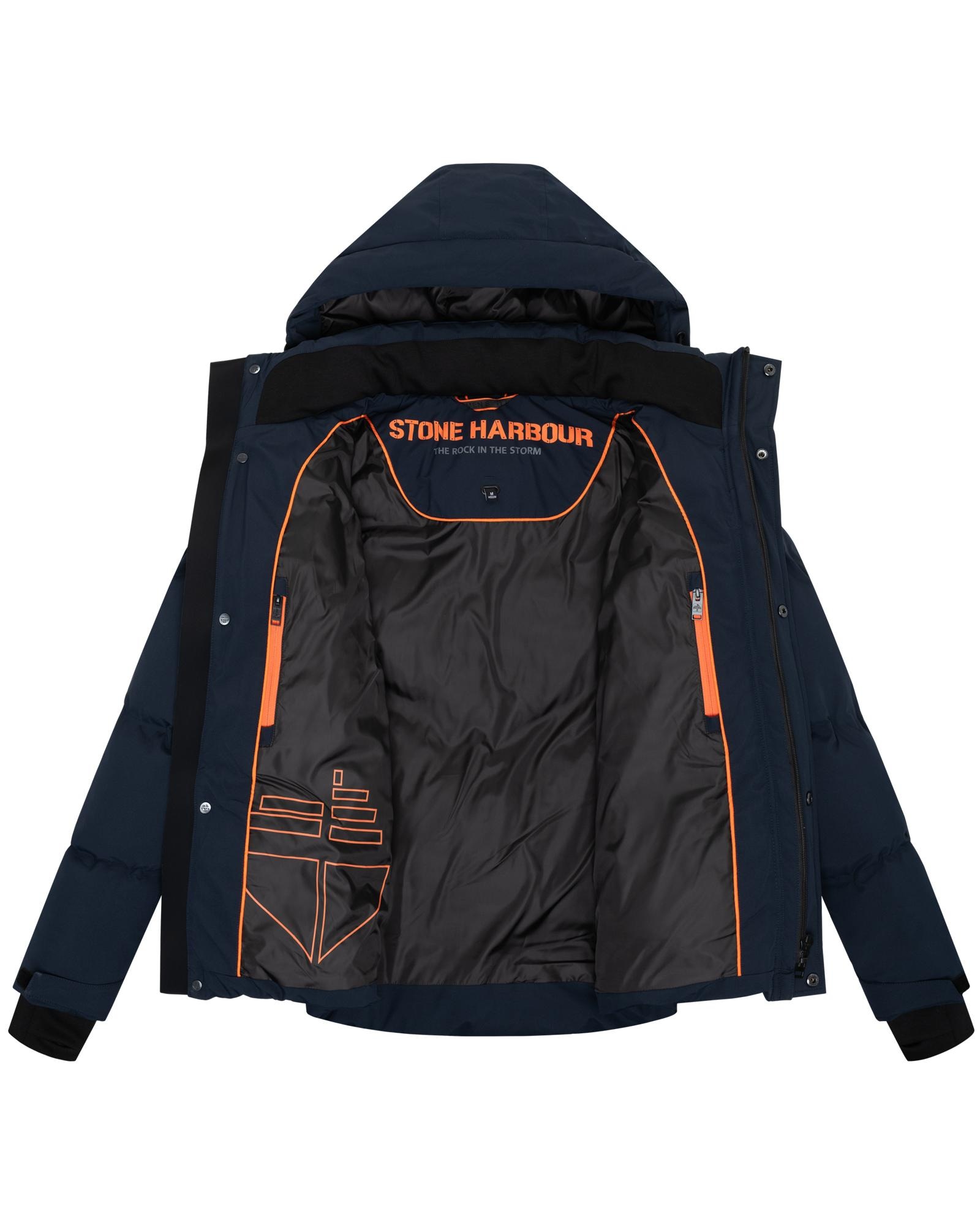 Stone Harbour Steppjacke »Livianoo XX« mit Kapuze Herren Winterjacke mit (abnehmbarer) Kapuze