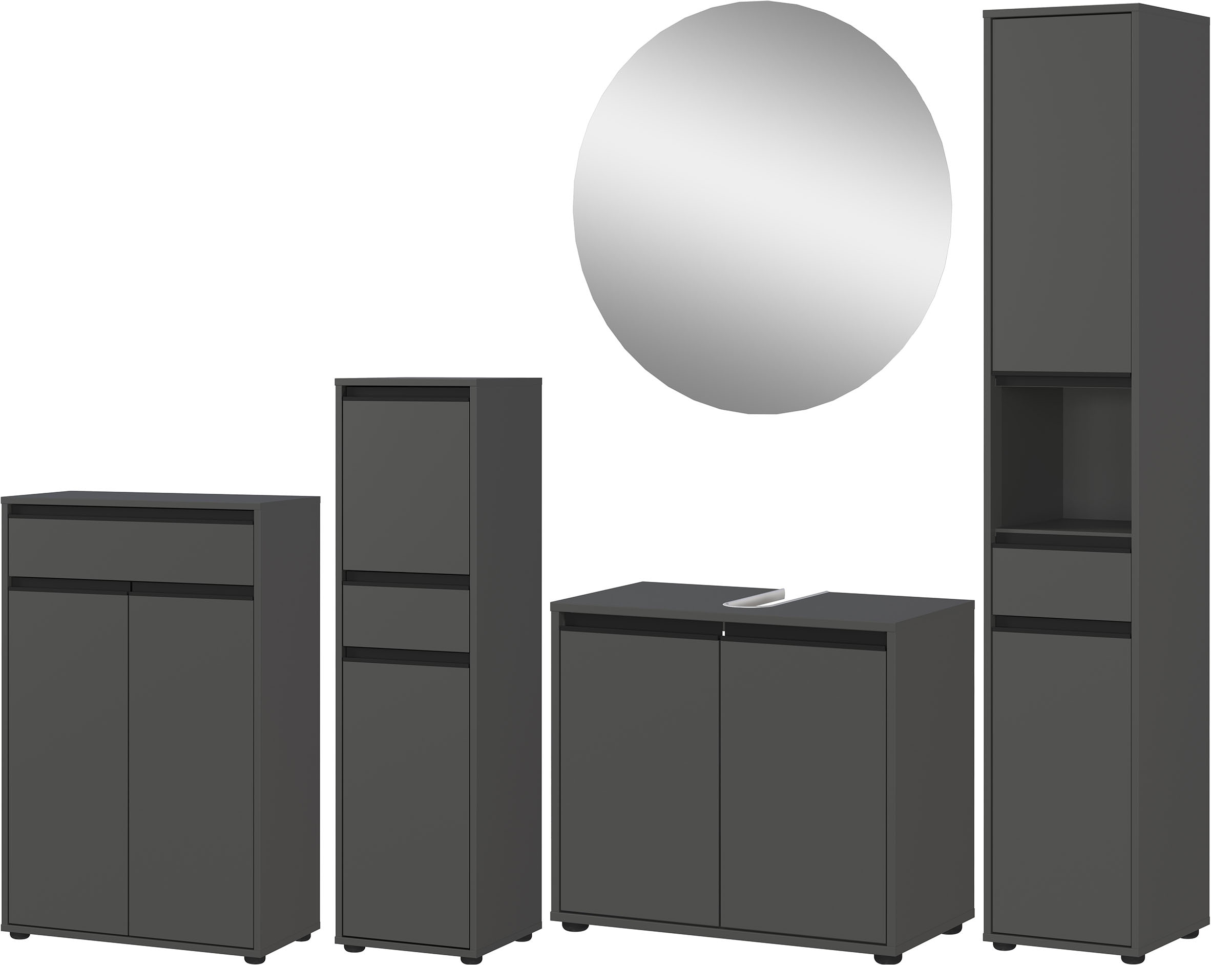 GERMANIA Badmöbel-Set "Lemont" 5 Stk. tlg. günstig online kaufen