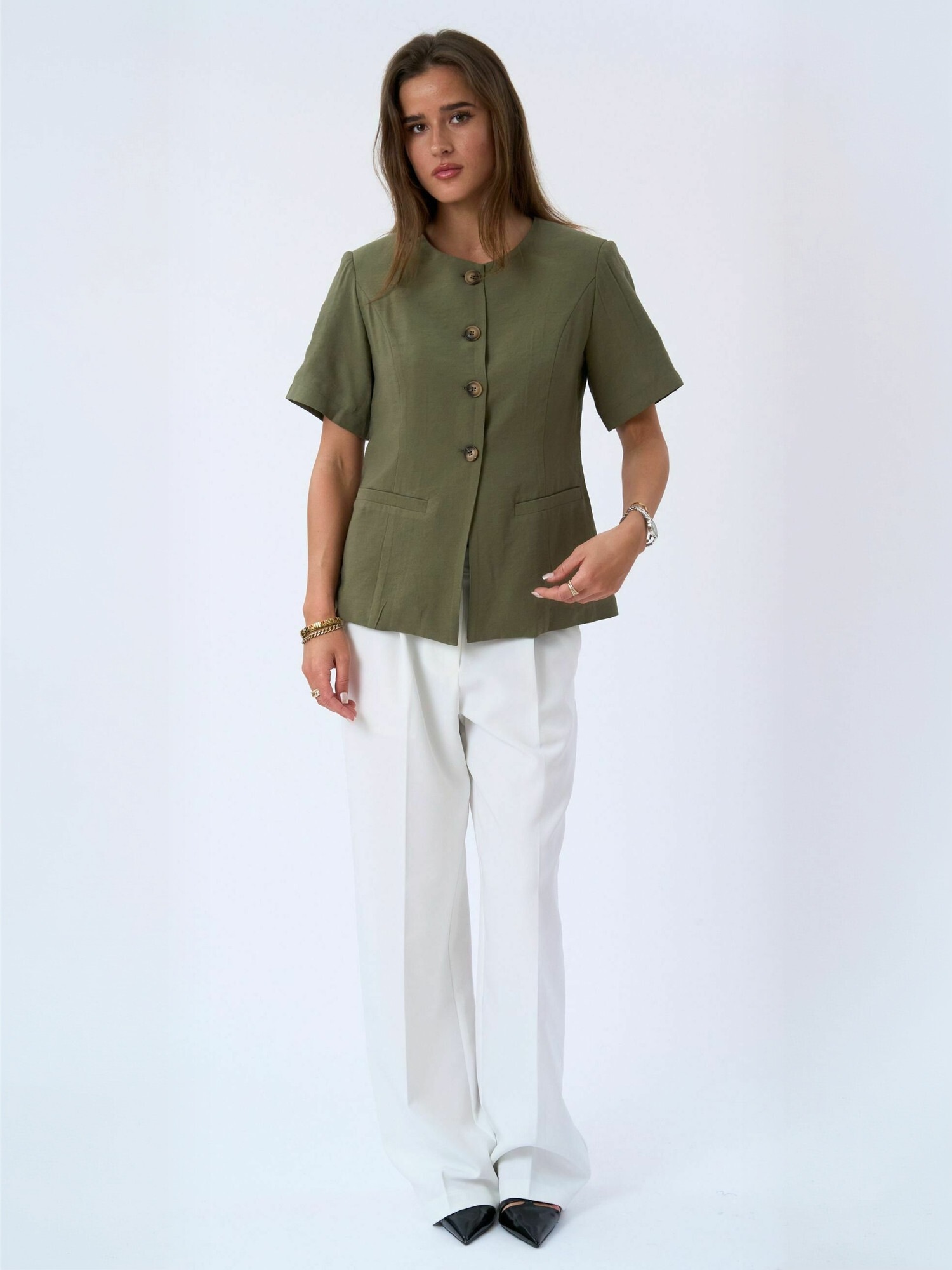 TeeShoppen Blusenjacke »TEESHOPPEN Between season jackets Isolde«