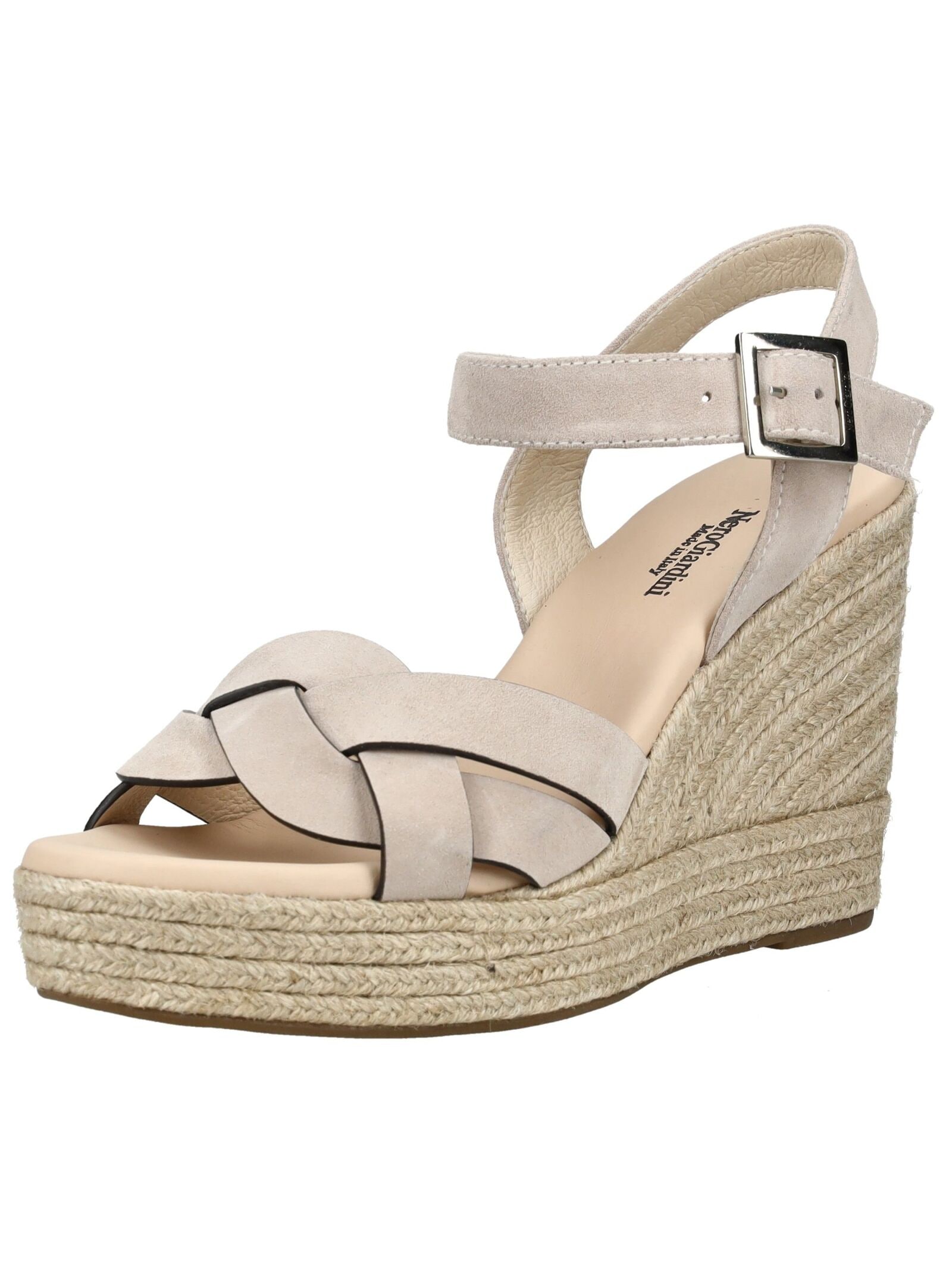 Nero Giardini Keilsandalette "Nero Giardini Sandalen Veloursleder" günstig online kaufen