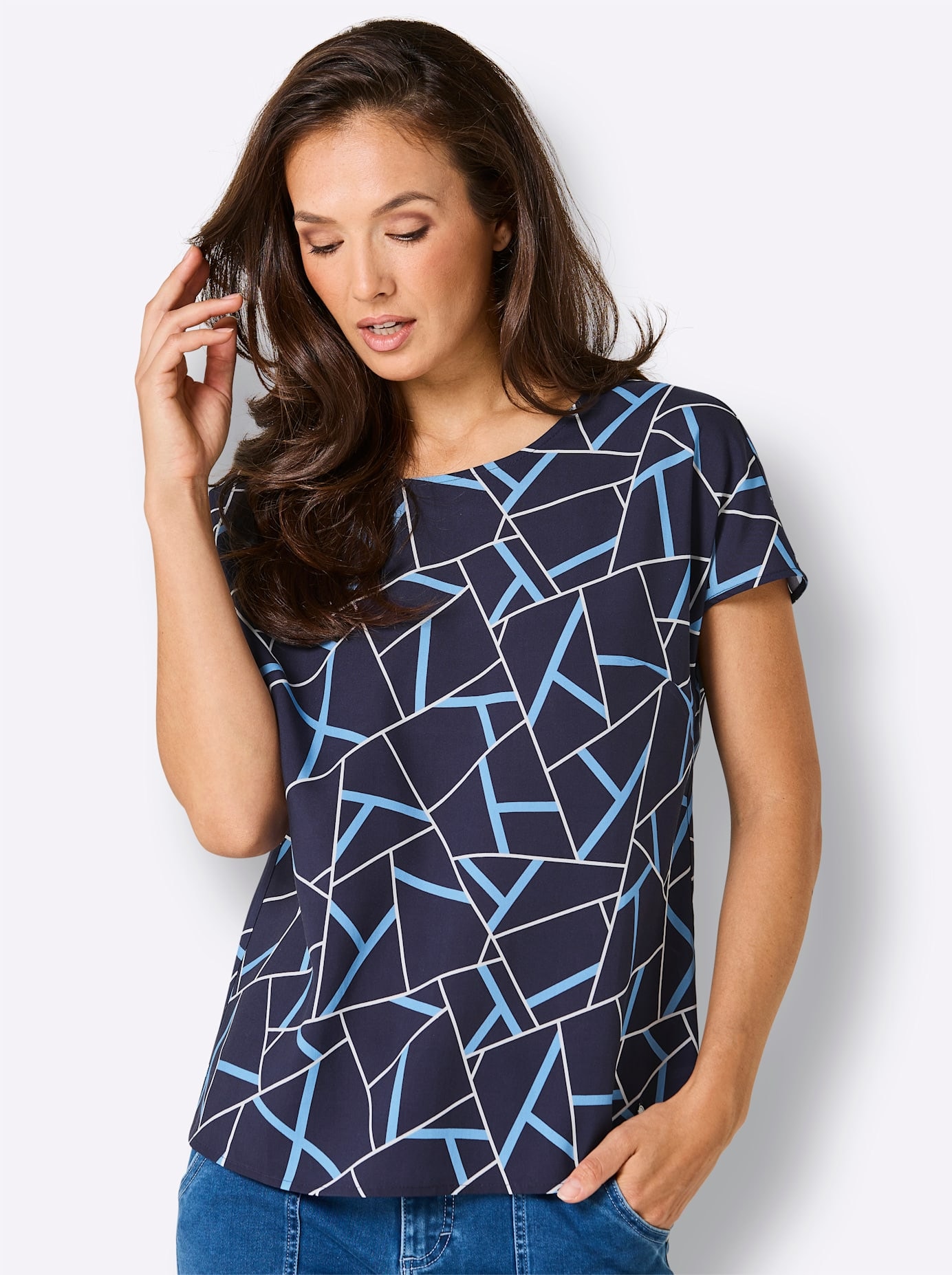 CREATION L PREMIUM Druckbluse