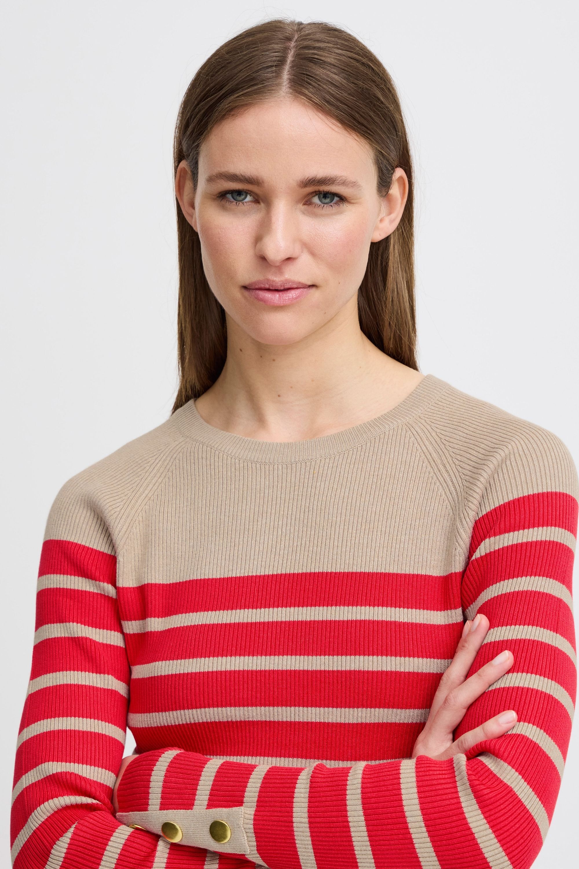 b.young Strickpullover »Strickpullover BYMMMORLA SLIM RAGLAN -«