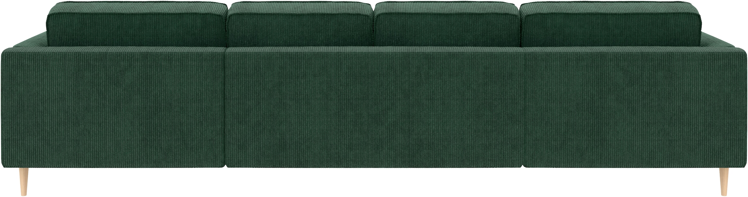 Home affaire Wohnlandschaft »Booster Couch wahlweise mit Schlaffunktion und Bettkasten-auch in Cord«, Sofa in U-Form, Breite 305 cm