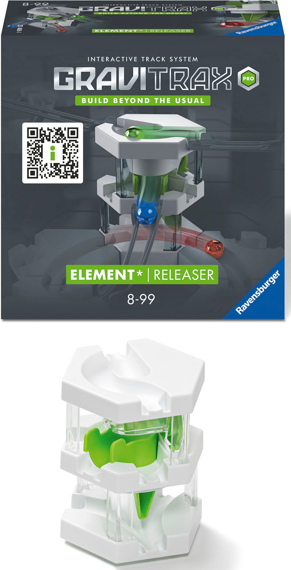 Ravensburger Kugelbahn-Bausatz »GraviTrax PRO Element Releaser«, Made in Europe