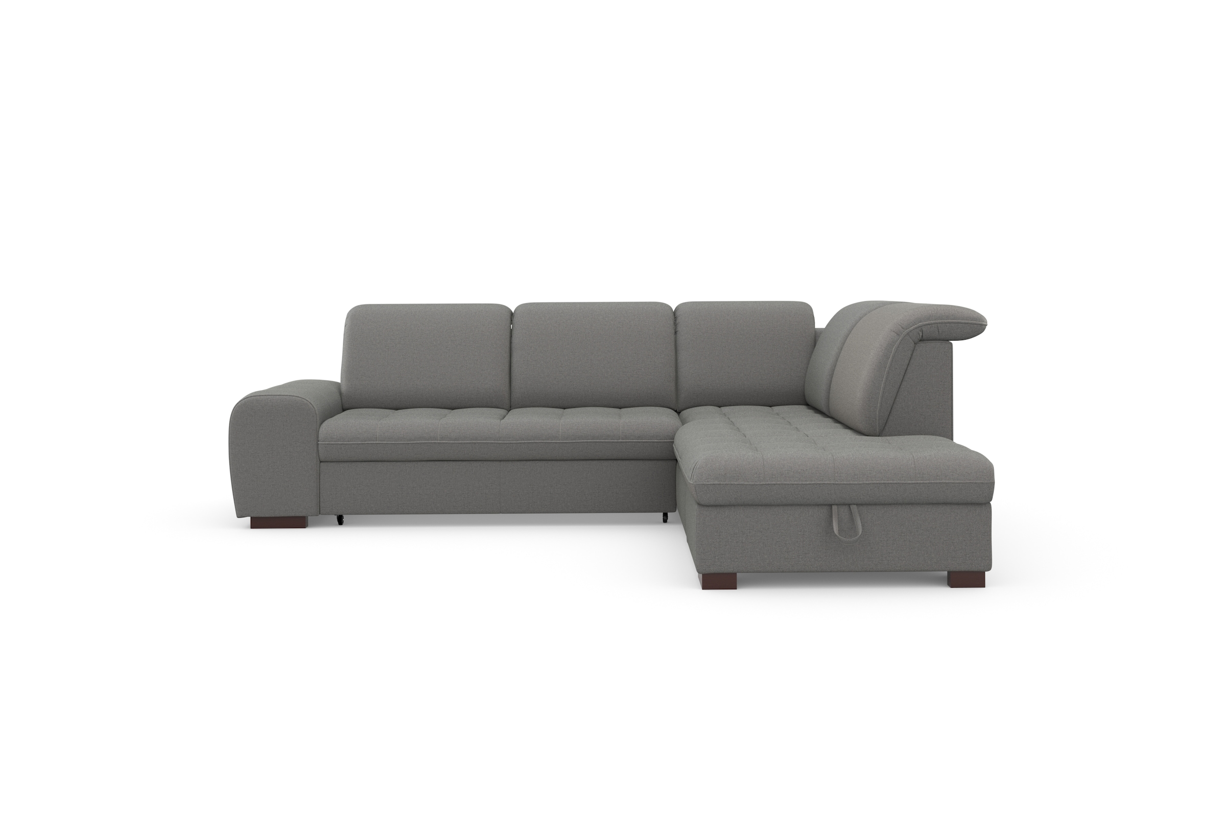 sit&more Ecksofa »Luxor L-Form«, wahlweise mit Bettfunktion, Stauraum und Kopfteilverstellung