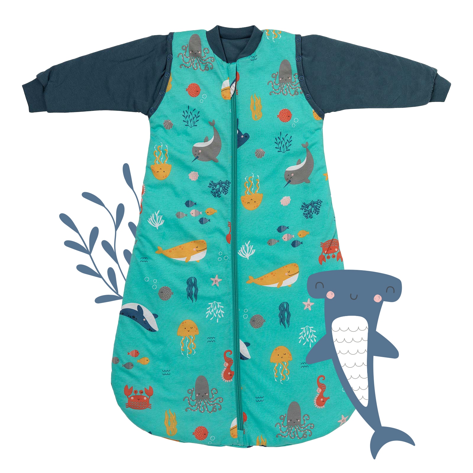 Schlummersack Babyschlafsack "Schlafsack ohne Füßen 1.0 Tog"