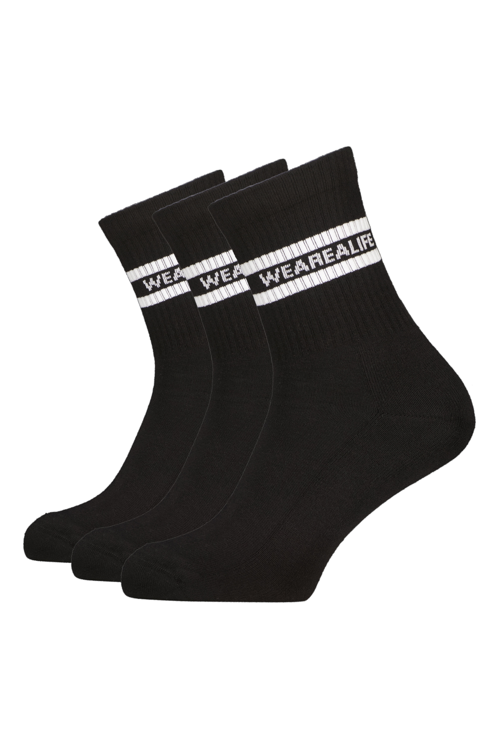 Alife & Kickin Tennissocken lange Sportsocken mit Streifen, aus Baumwolle mit weichem Bund