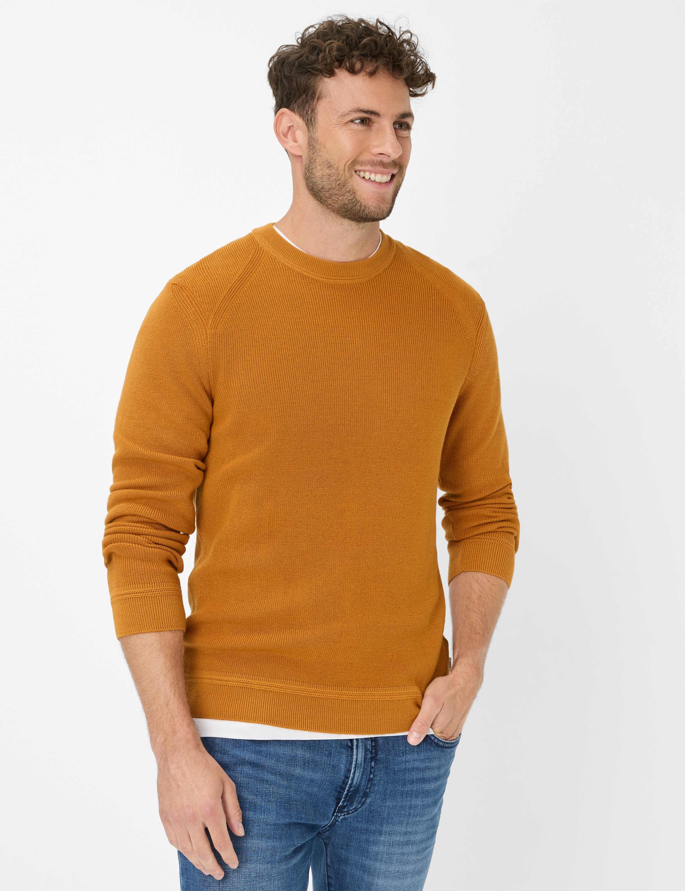 Brax Rundhalspullover "Style ROY" günstig online kaufen
