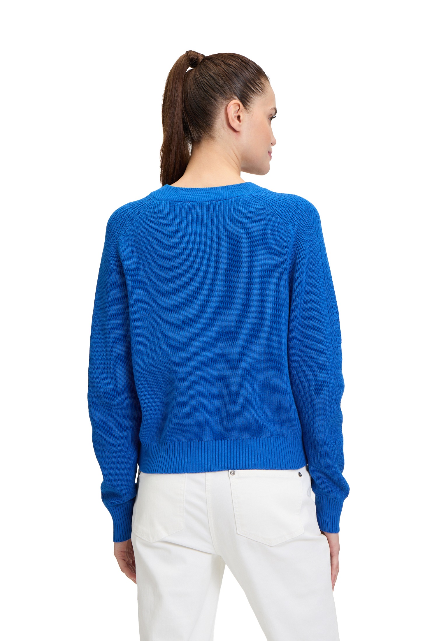 Betty Barclay Strickjacke »Betty Barclay Feinstrickjacke mit Reißverschluss«, Reißverschluss