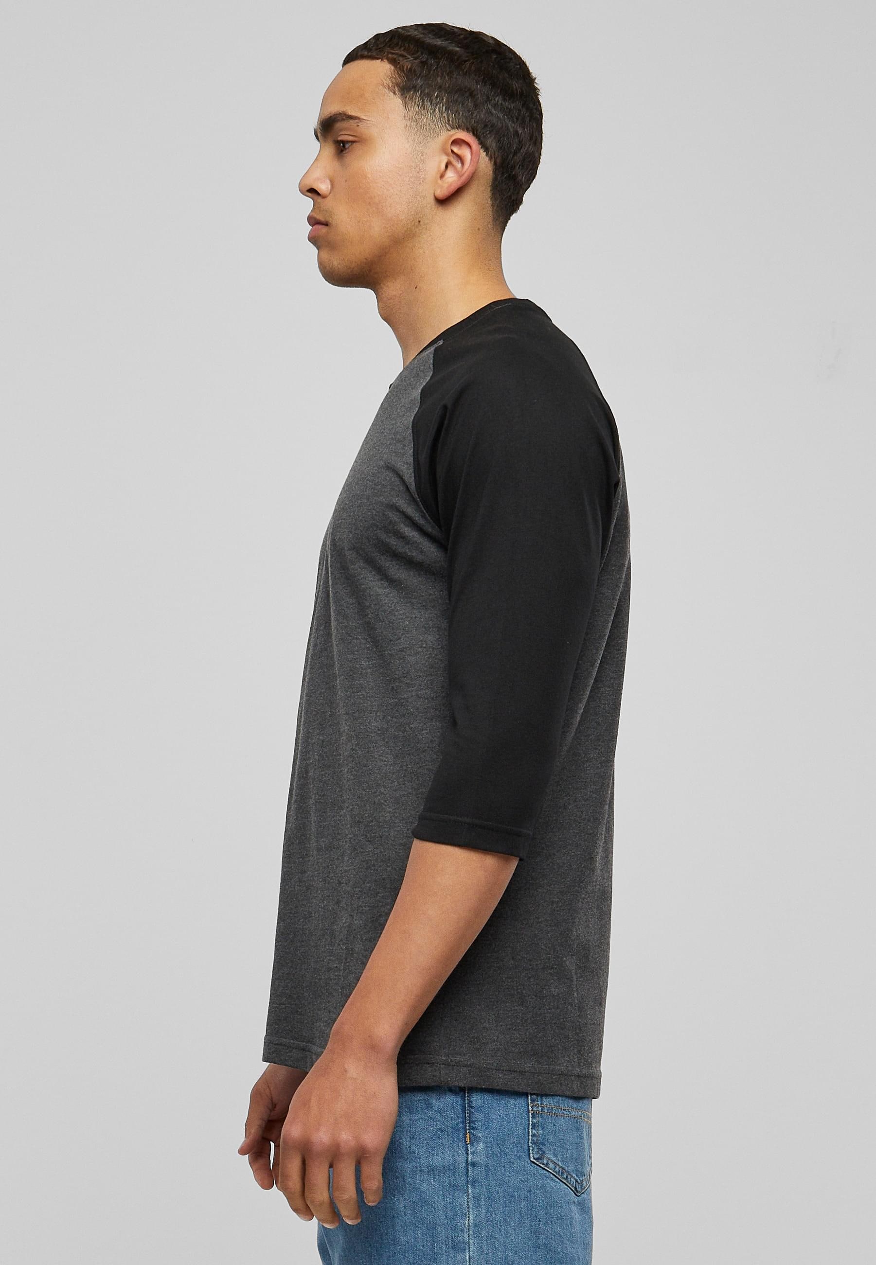 URBAN CLASSICS T-Shirt »Urban Classics Herren Contrast 3/4 Sleeve Raglan Tee«