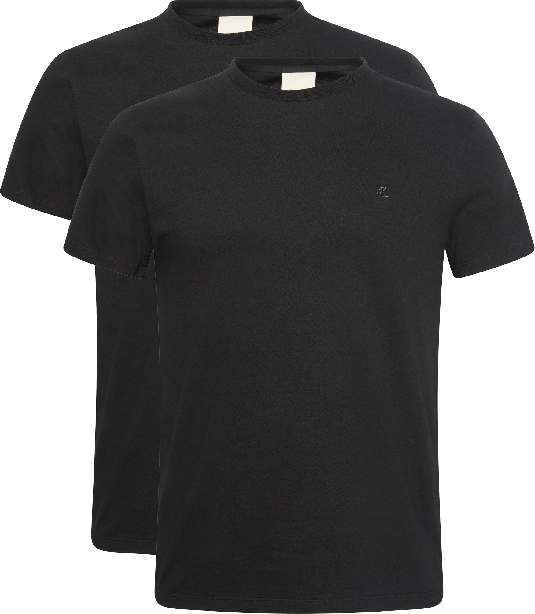 Calvin Klein T-Shirt "2 Pack SS STRETCH COTTON SLIM TEE" Packung, 2 Stk. tl günstig online kaufen