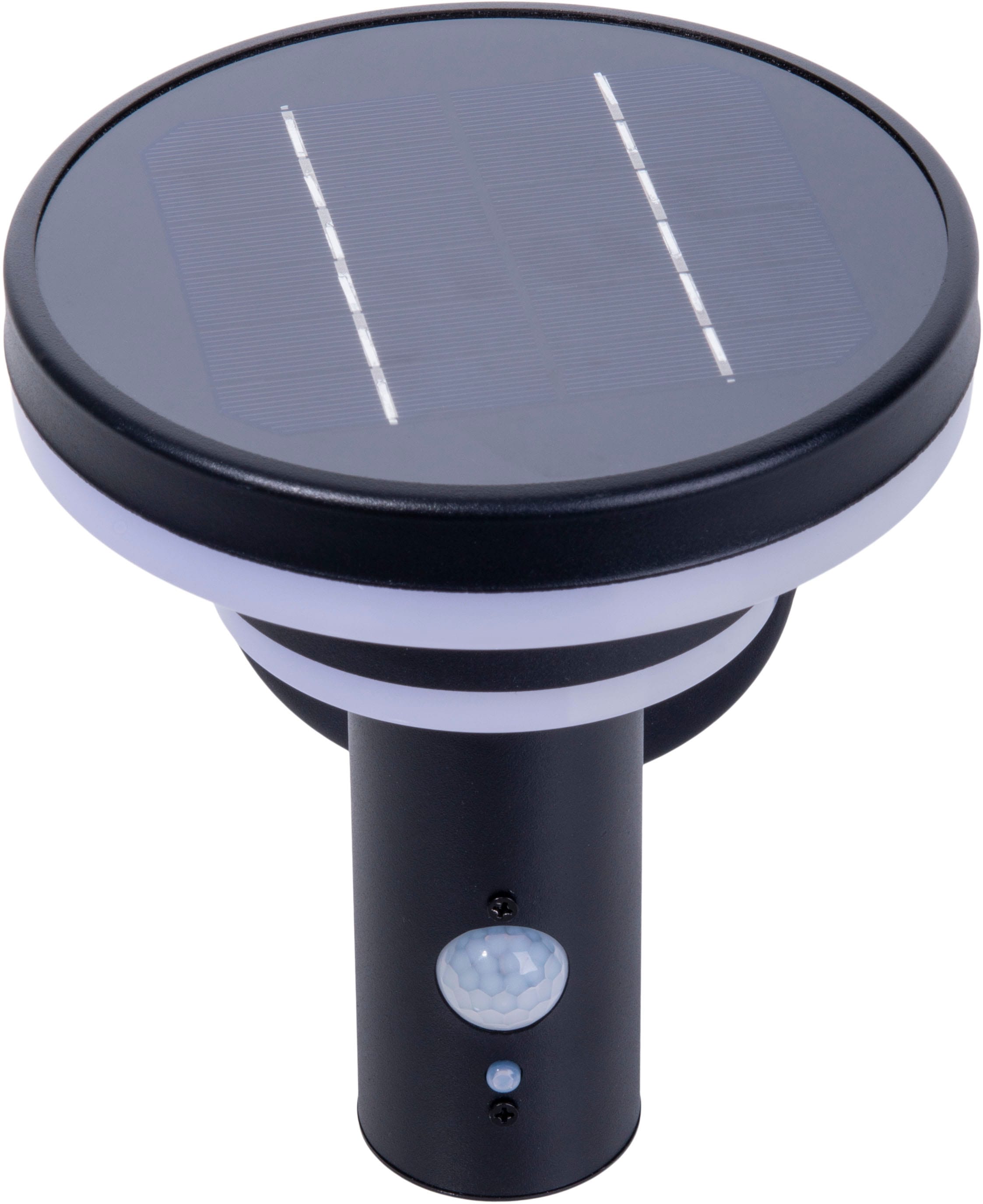 näve LED Solarleuchte »Nora«, 1 flammig, Leuchtmittel LED-Modul | LED fest integriert, inkl. Bewegungsmelder, per Tippschalter in 3-Stufen einstellbar