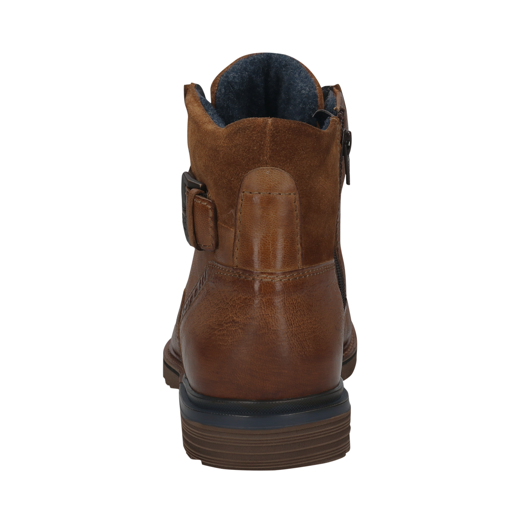 bugatti Schnürboots, Stiefel, Winterboots, Workerboots mit modischer Zierschnalle