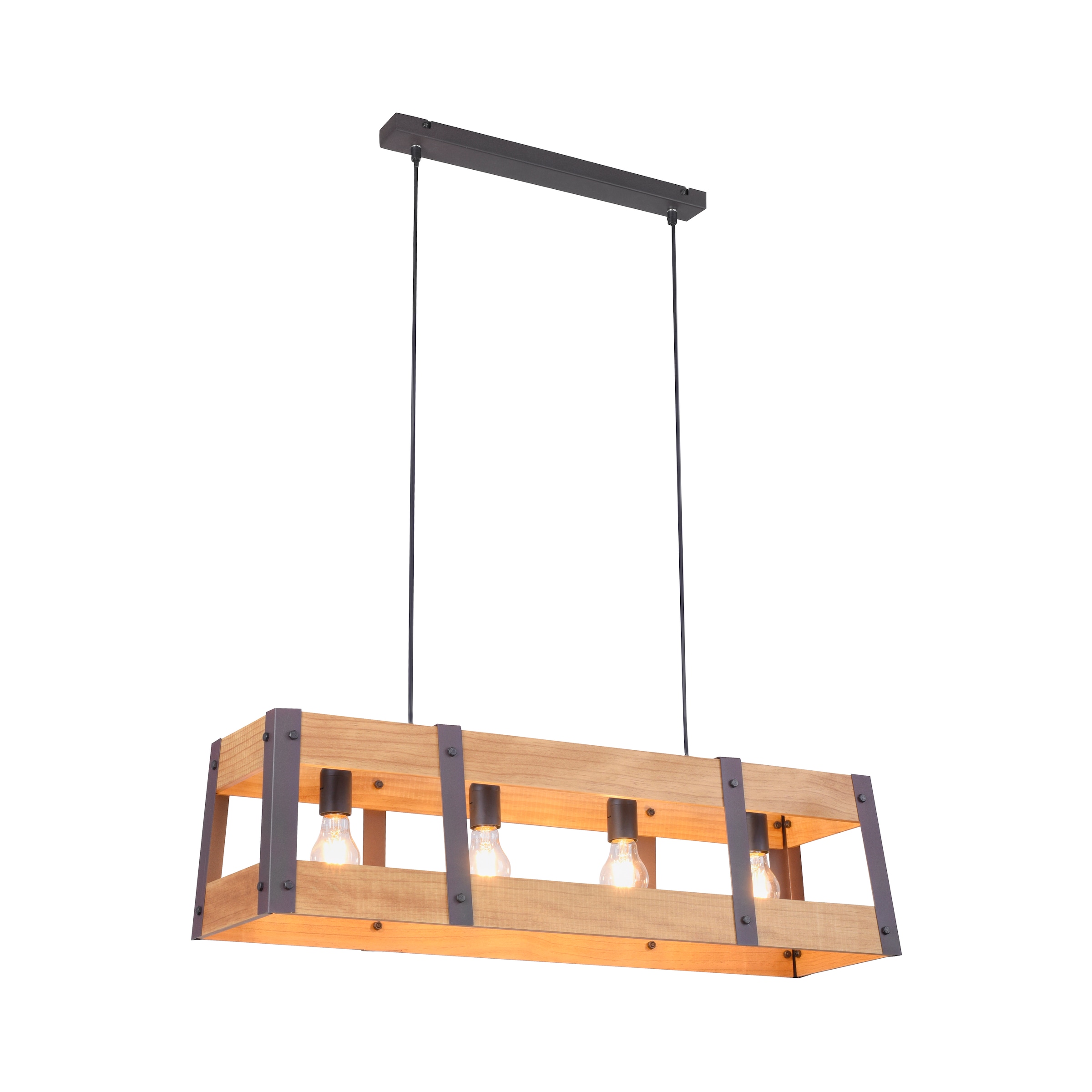 JUST LIGHT Pendelleuchte »CRATE«,