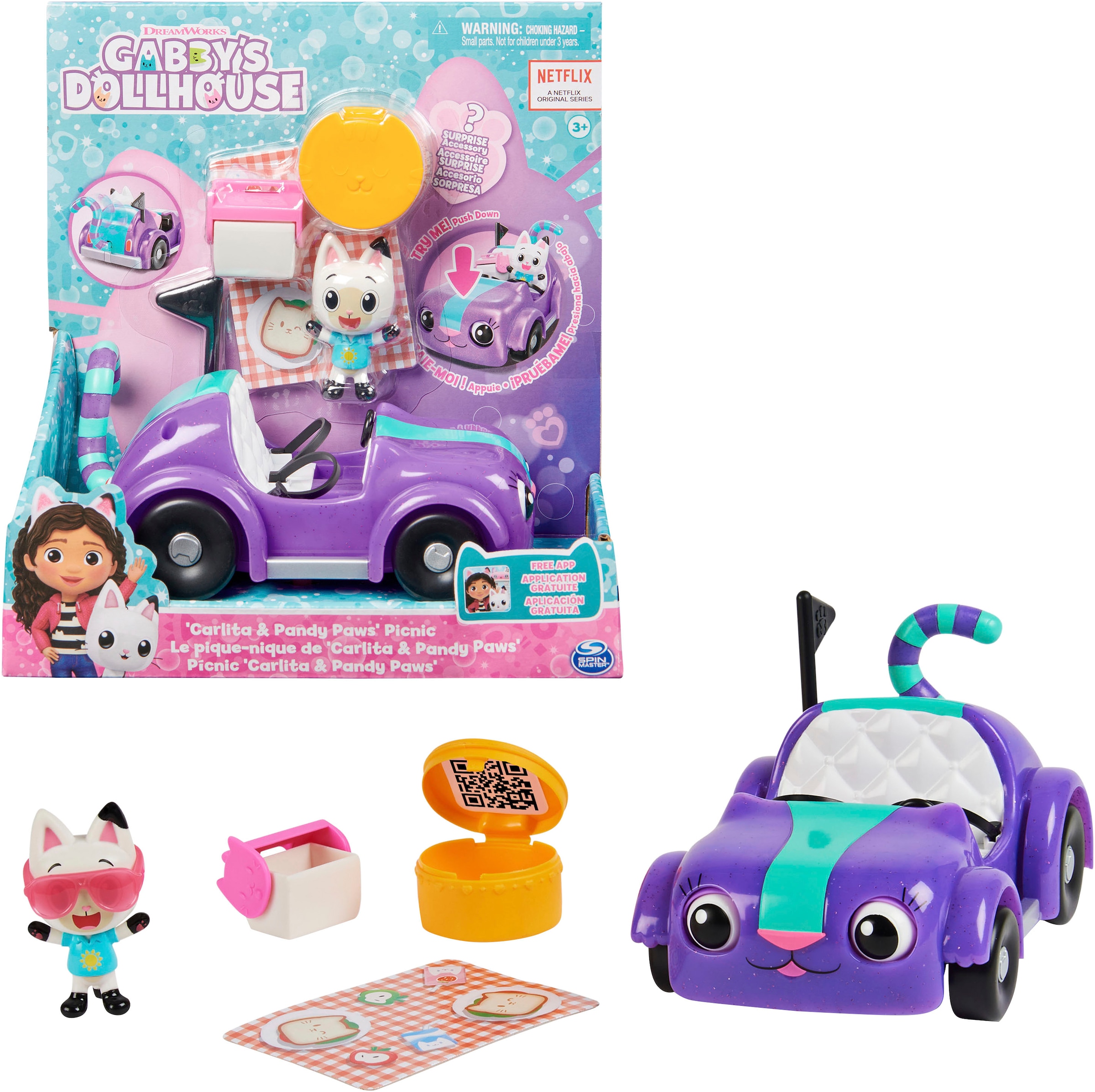 Spielzeug-Auto »Gabby's Dollhouse – Carlita Vehicle«