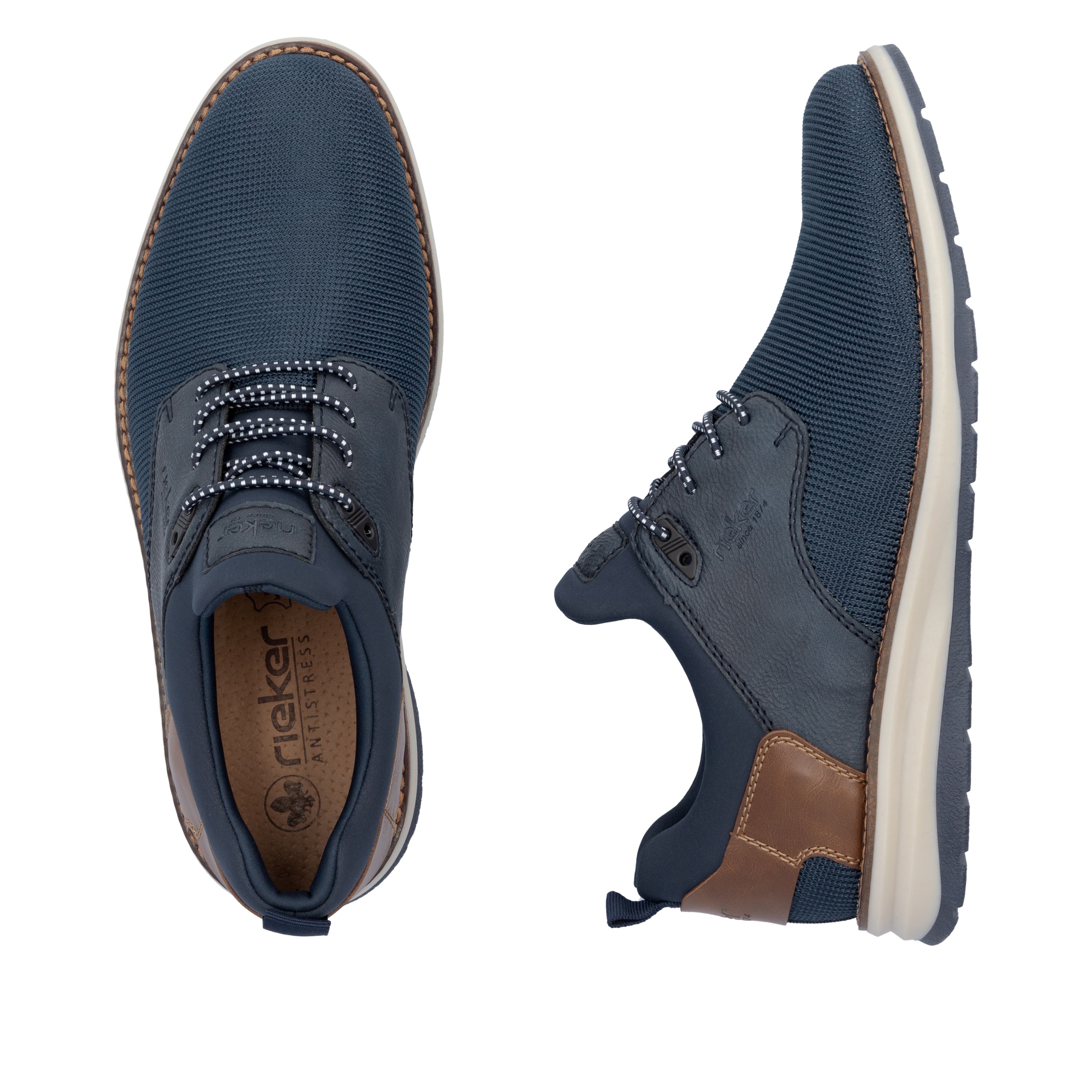 Rieker Slip-On Sneaker, Halbschuh, Freizeitschuh, Schlupfschuh mit Gummizug