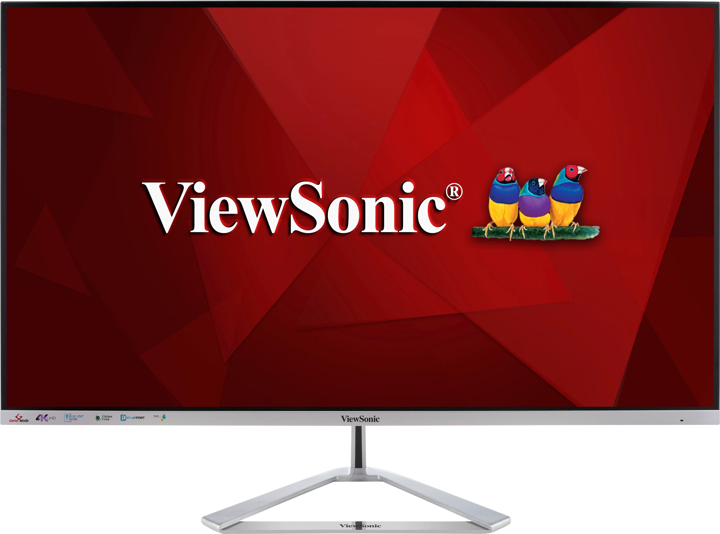 Viewsonic Gaming-Monitor »VX3276-4K-mhd«, 80 cm/32 Zoll, 3840 x 2160 px, 4K Ultra HD, 8 ms Reaktionszeit, 60 Hz