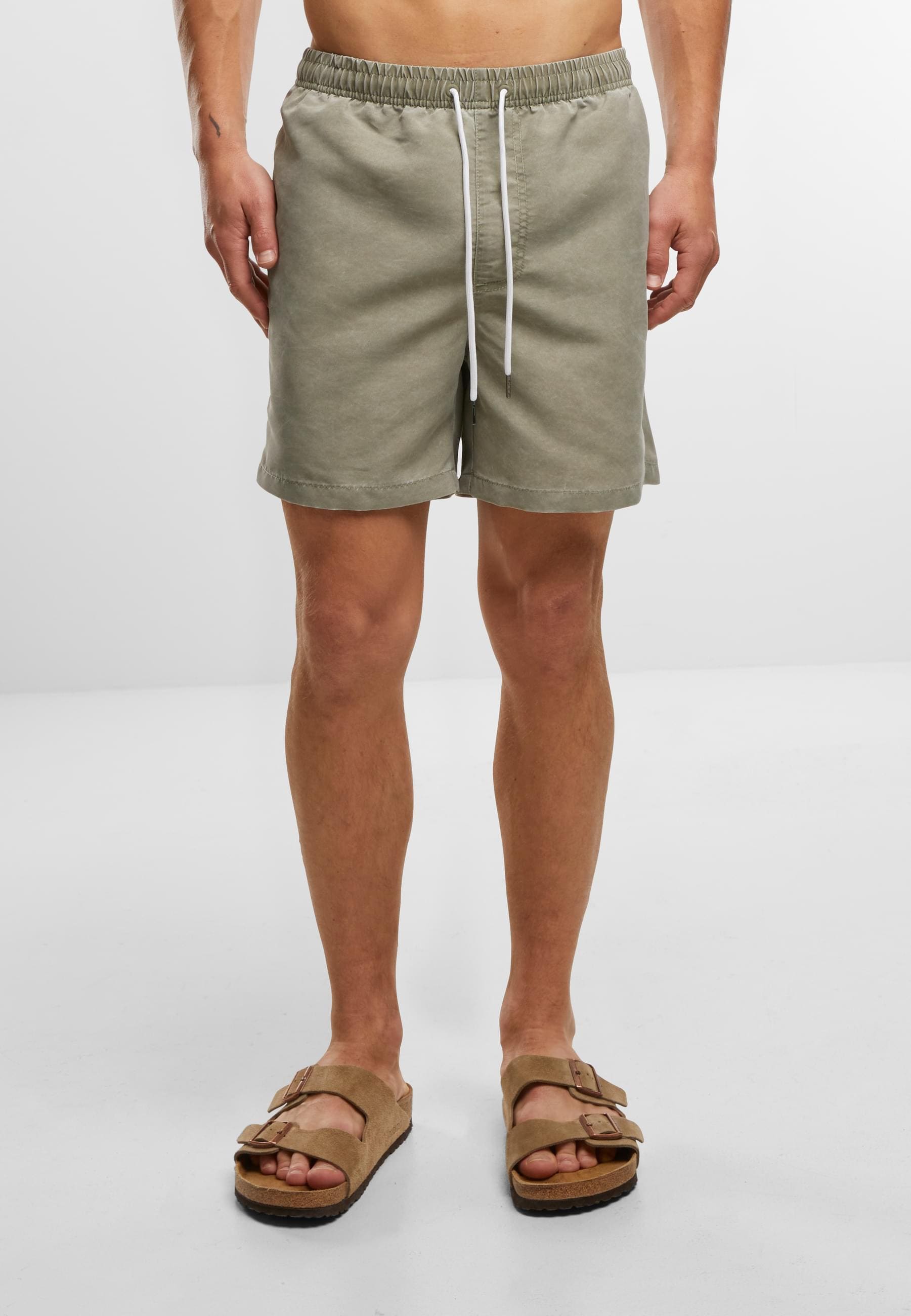 URBAN CLASSICS Badeshorts »Urban Classics Washed Swim Shorts«