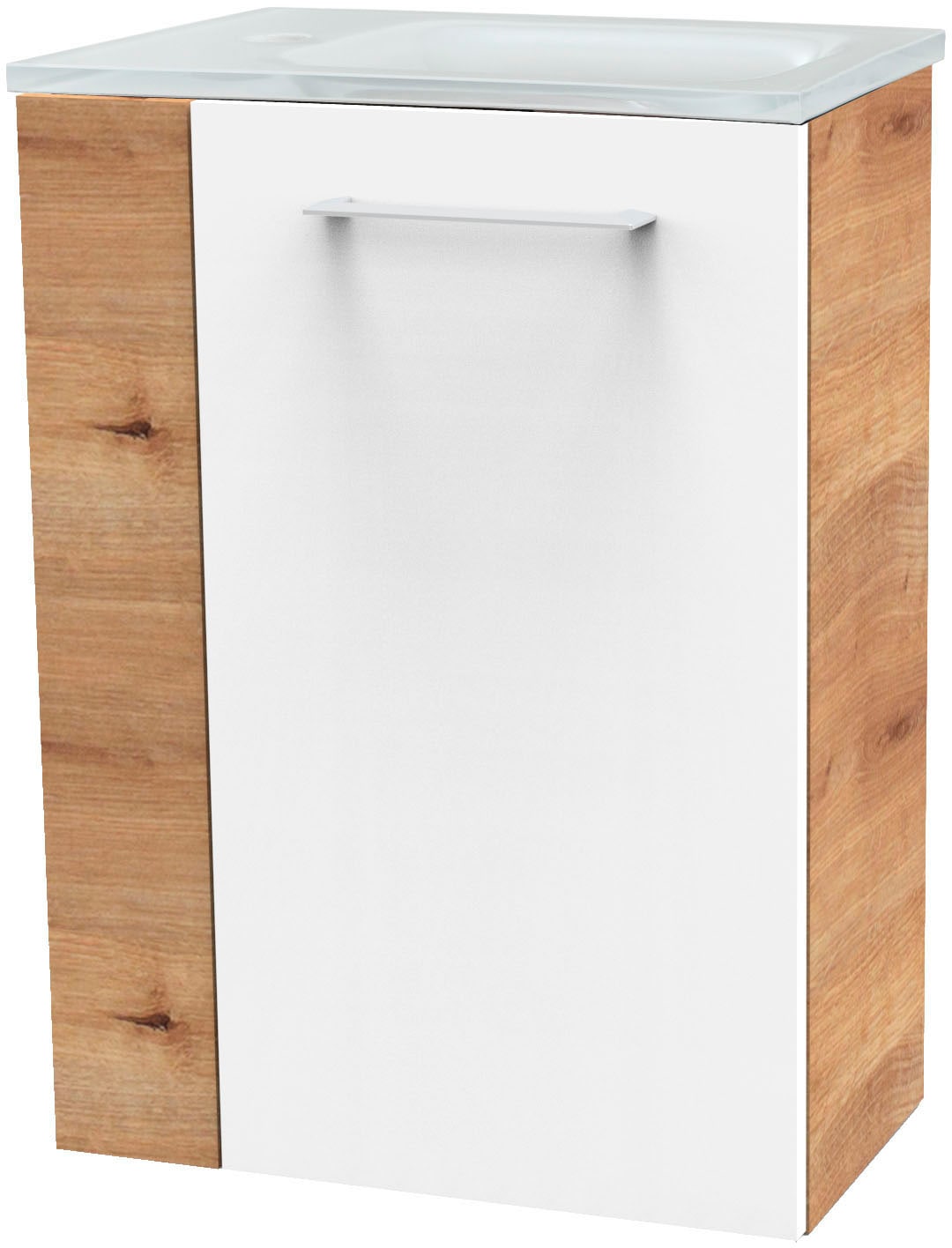 FACKELMANN Waschtisch "SBC" Set, bestehend aus Becken und Unterbau, Breite ca. 45 cm