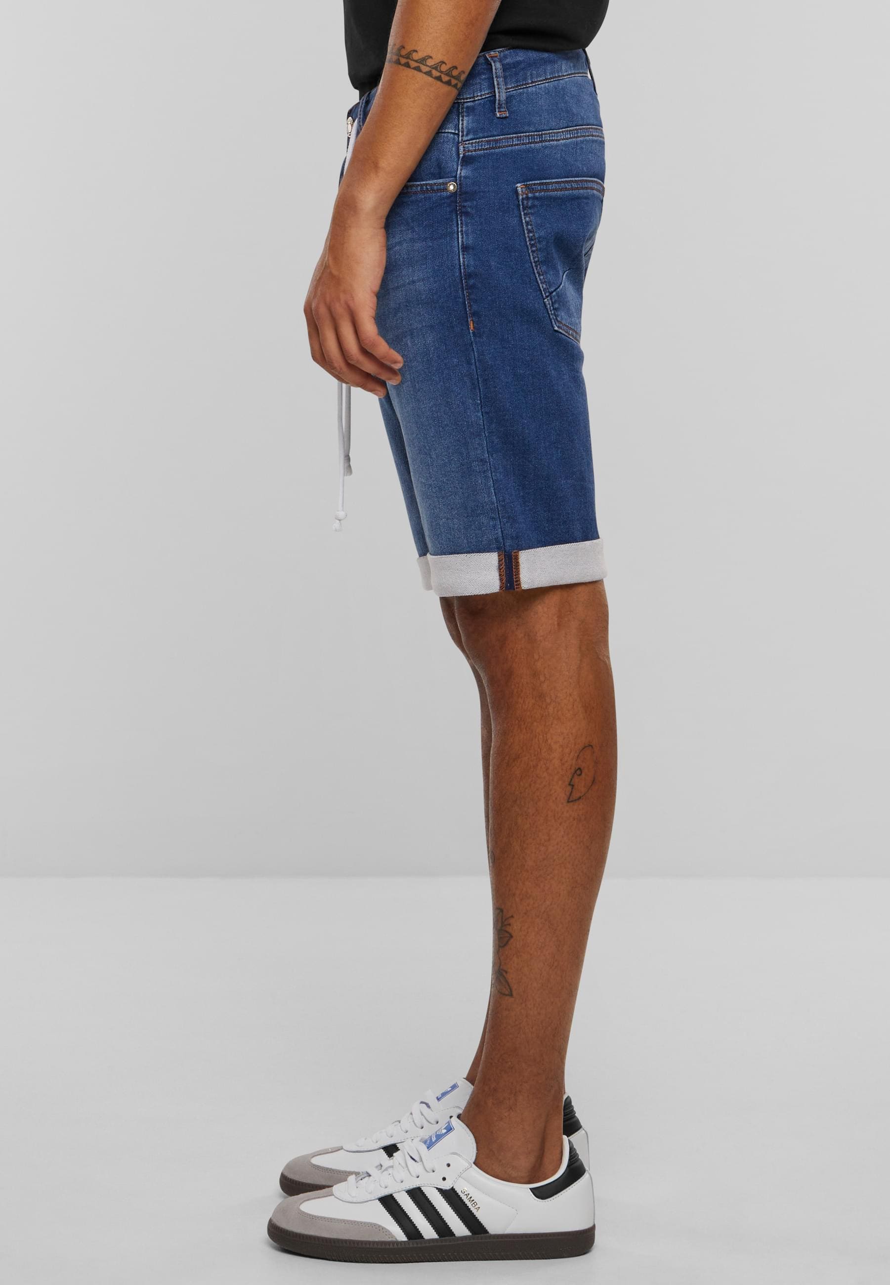 2Y Studios Stoffhose »2Y Studios Herren 2Y Basic Slim Fit Denim Shorts«
