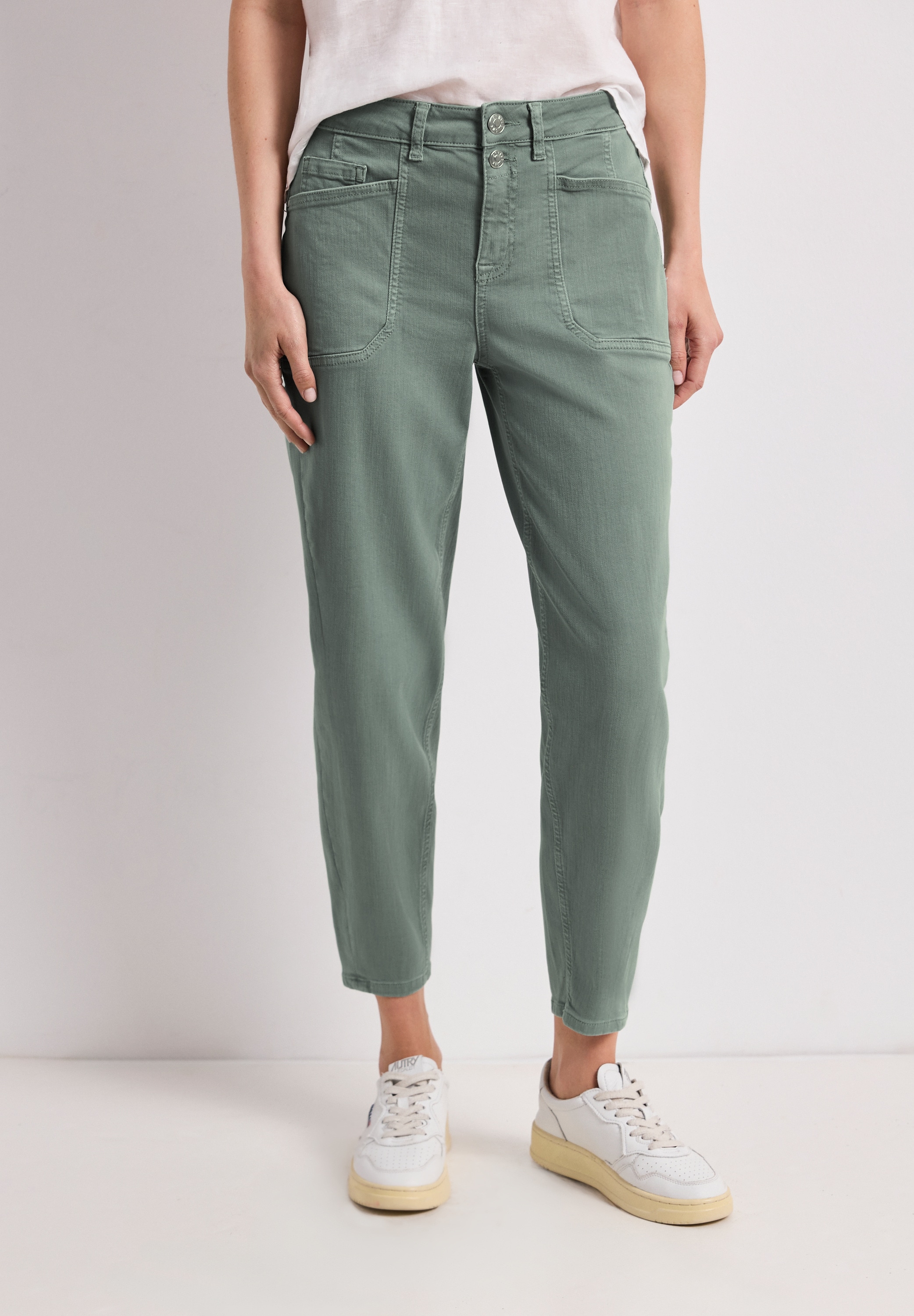 STREET ONE Loose-fit-Jeans im Denim Look