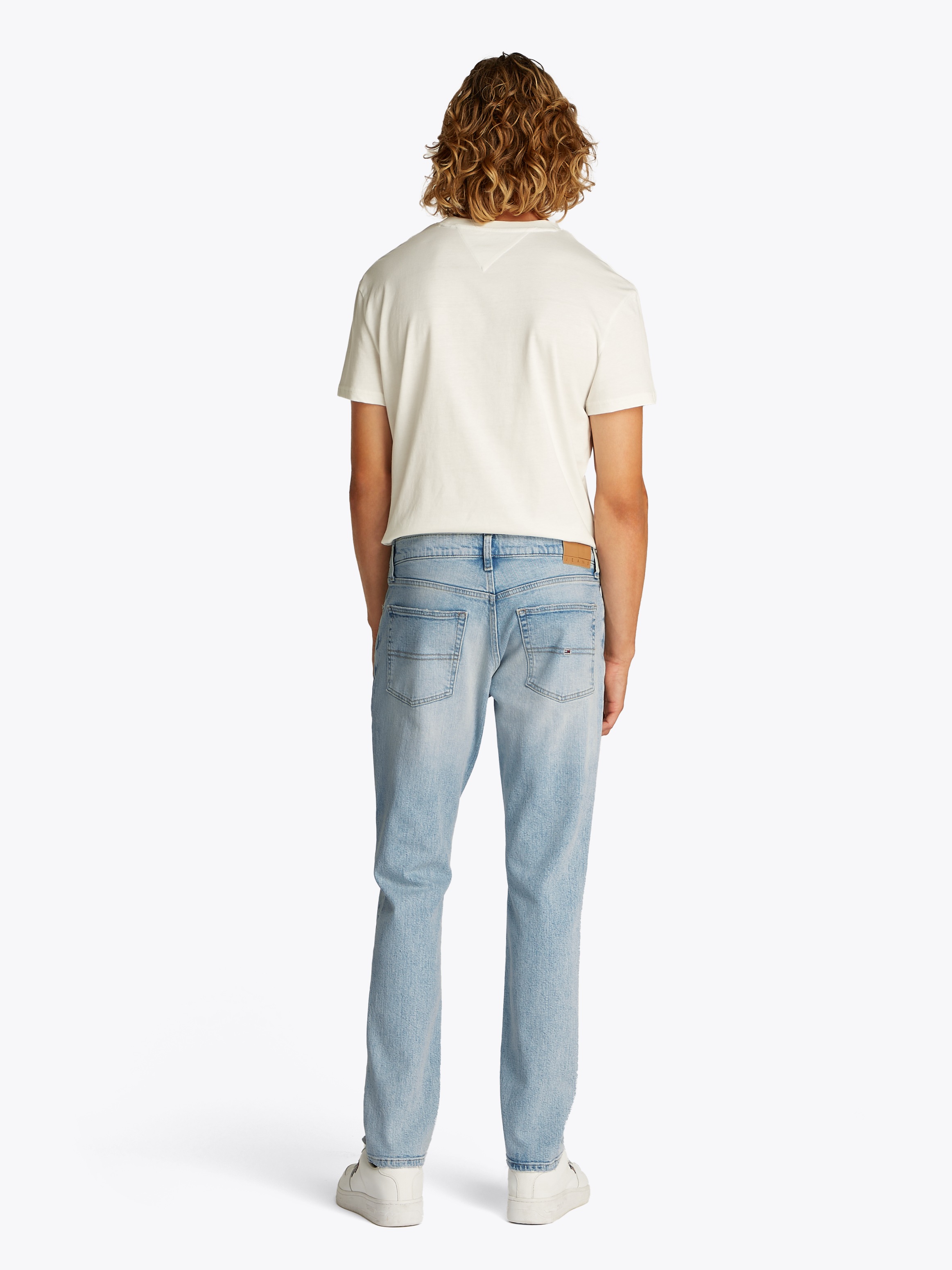 Tommy Jeans Slim-fit-Jeans »Scanton Slim Denim«, Mit Gürtelschlaufen