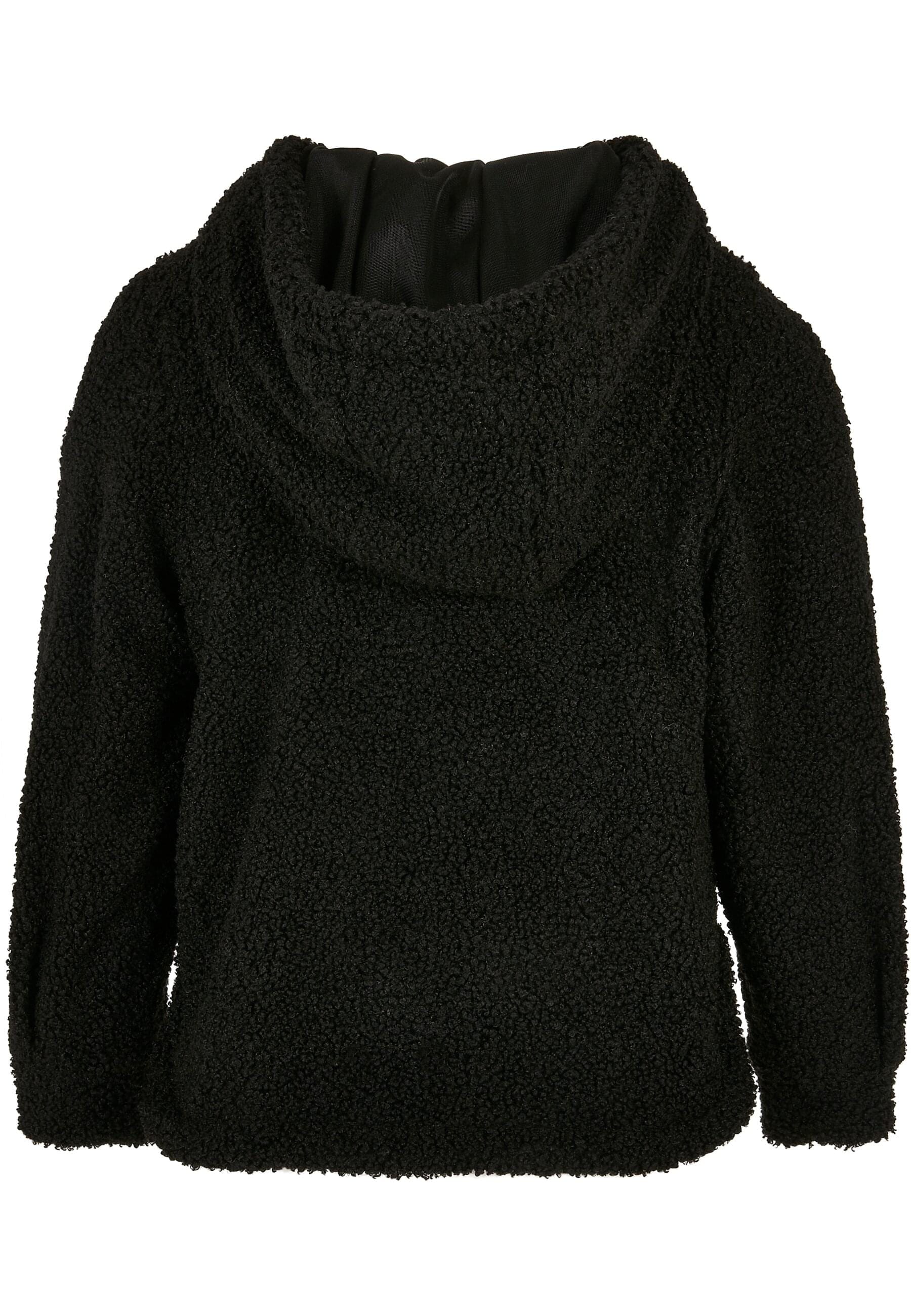 URBAN CLASSICS Winterjacke »Urban Classics Damen Girls Short Sherpa Jacket«, (1 St.), mit Kapuze