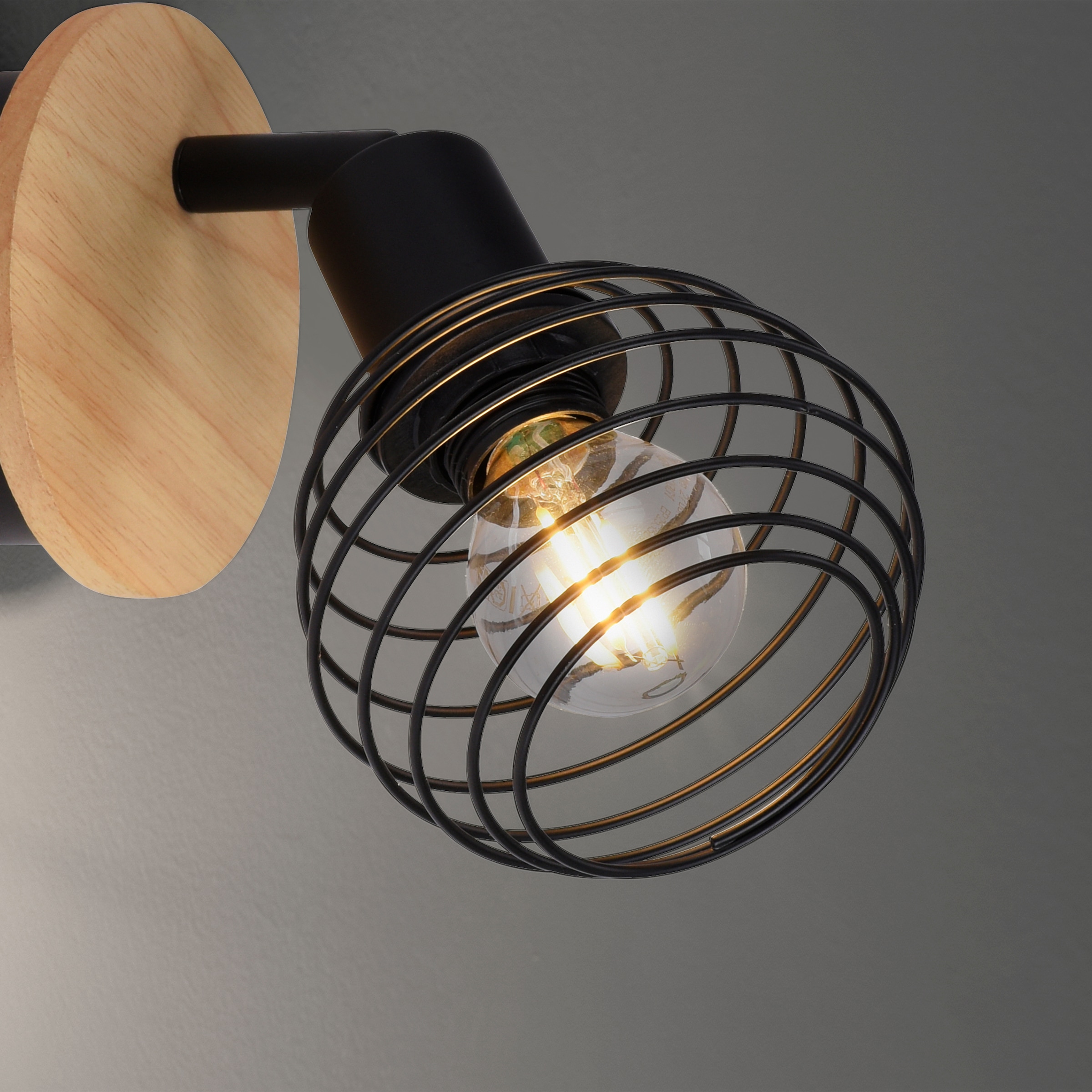 JUST LIGHT Wandleuchte »EUGEN«, 1 flammig, Leuchtmittel E14 | ohne Leuchtmittel, ExklusiveE14