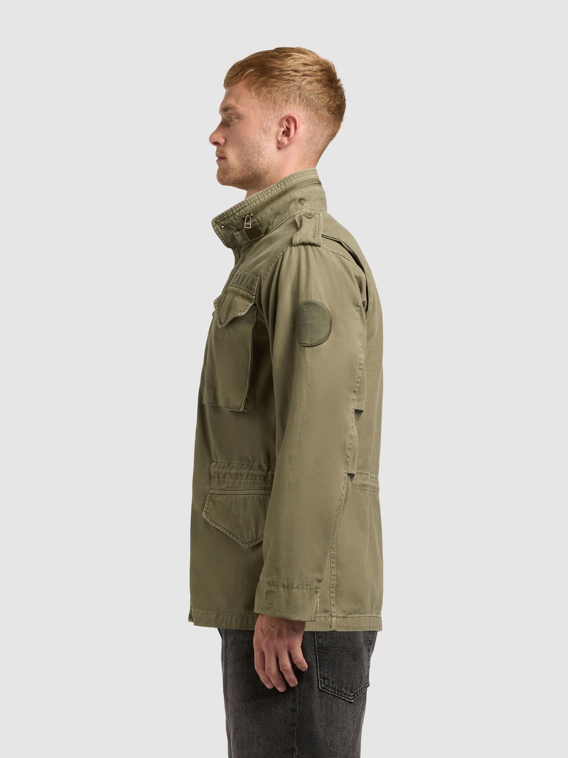 khujo Funktionsjacke »Gene« 1 Stk. tlg. mit Kapuze Übergangsparka mit Stehkragen
