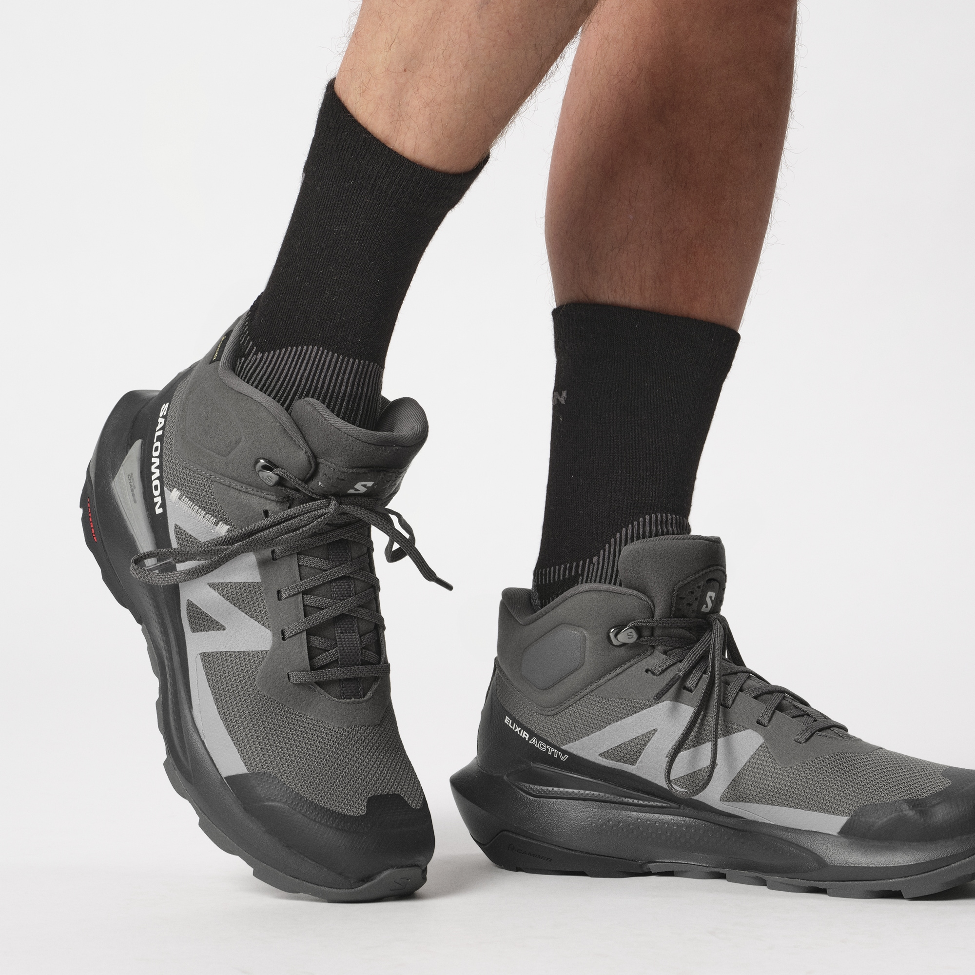 Salomon Outdoorschuh »ELIXIR ACTIV MID GORE-TEX«, wasserdicht