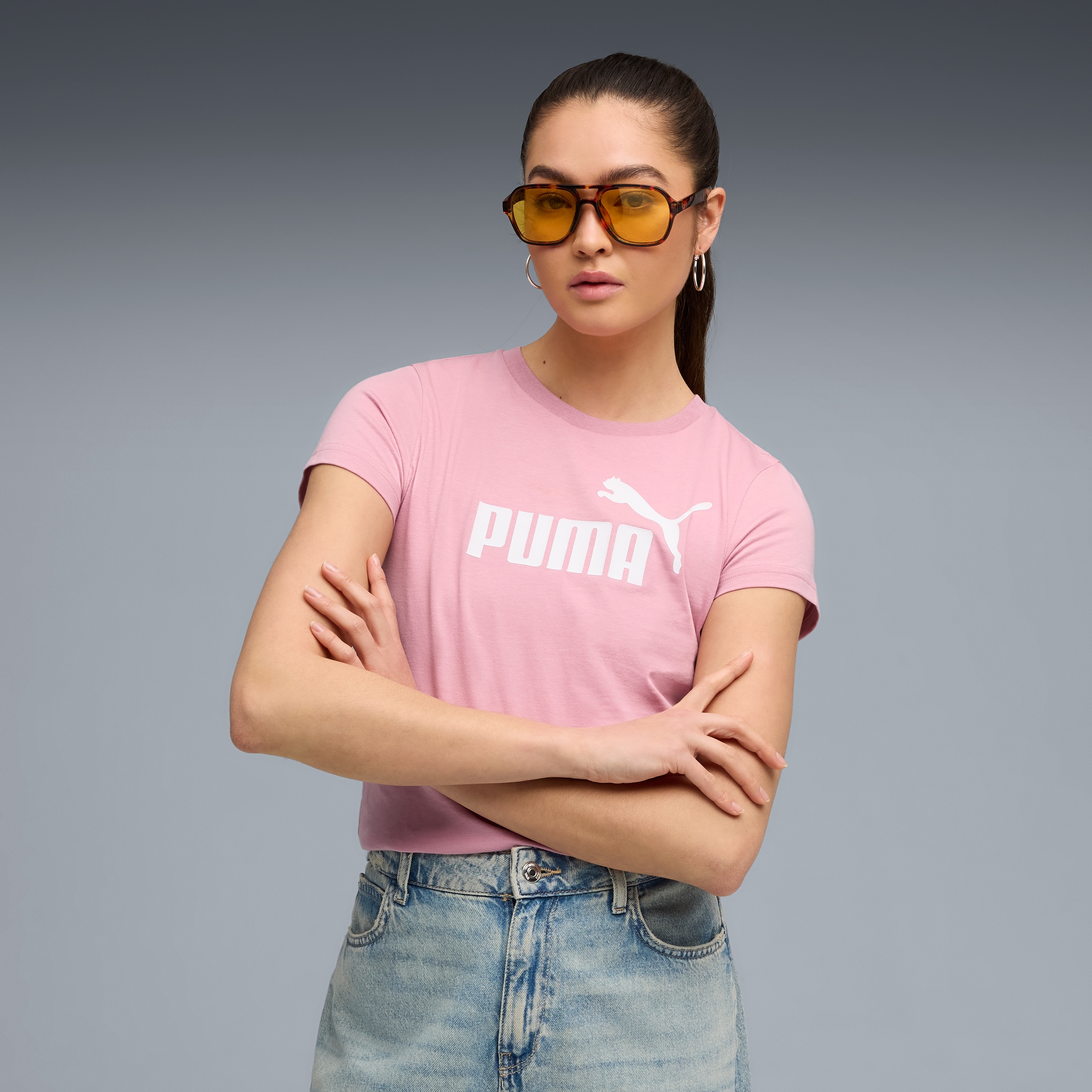 PUMA T-Shirt "ESS NO. 1 LOGO TEE (S)" günstig online kaufen