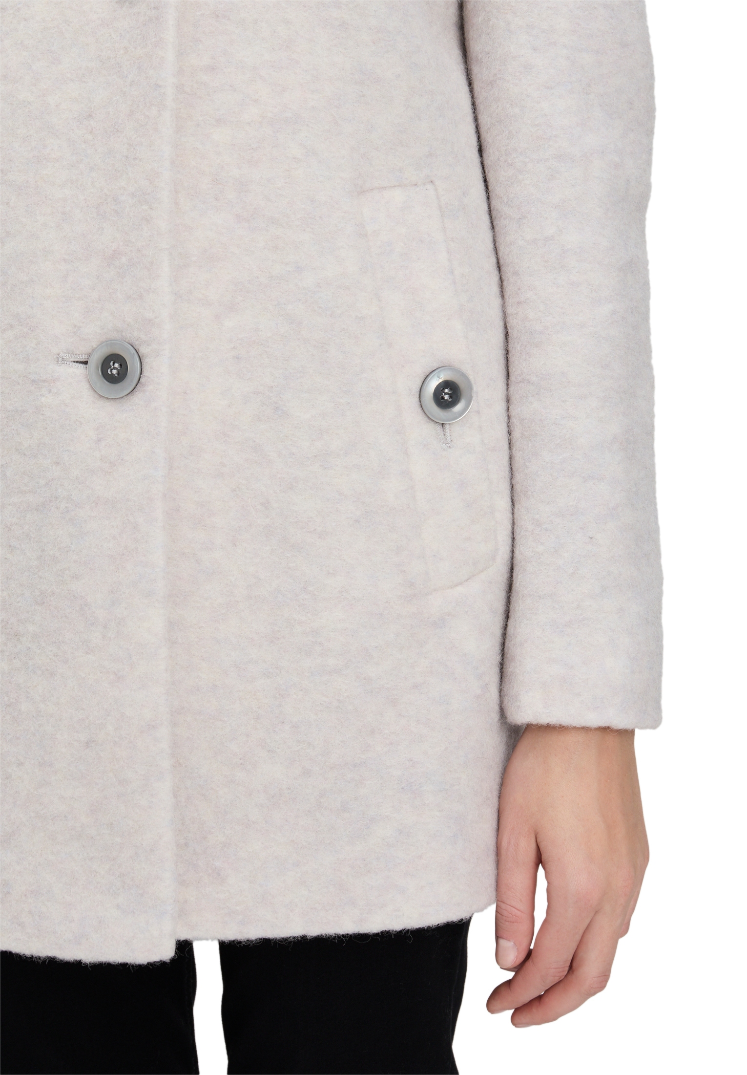 Betty Barclay Wolljacke »Betty Barclay Damen Wollmantel mit hohem Kragen«