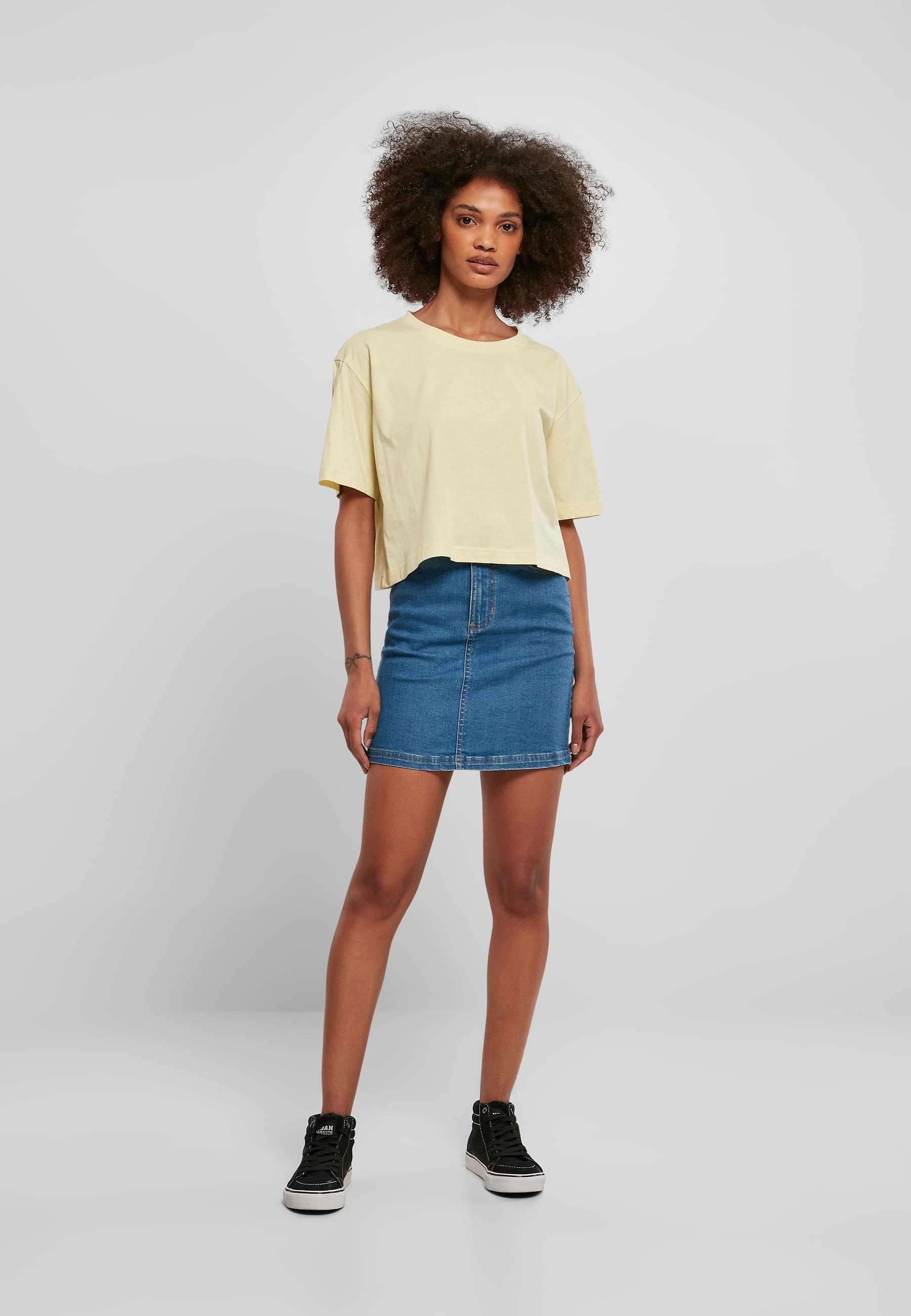 URBAN CLASSICS T-Shirt »Urban Classics Damen Ladies Short Oversized Tee«, (1 tlg.)