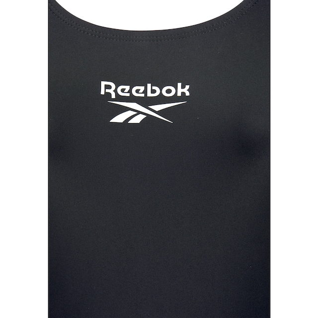 Reebok Badeanzug »Adelia«, mit vorn und Rücken BAUR | online Logoschriftzug am kaufen