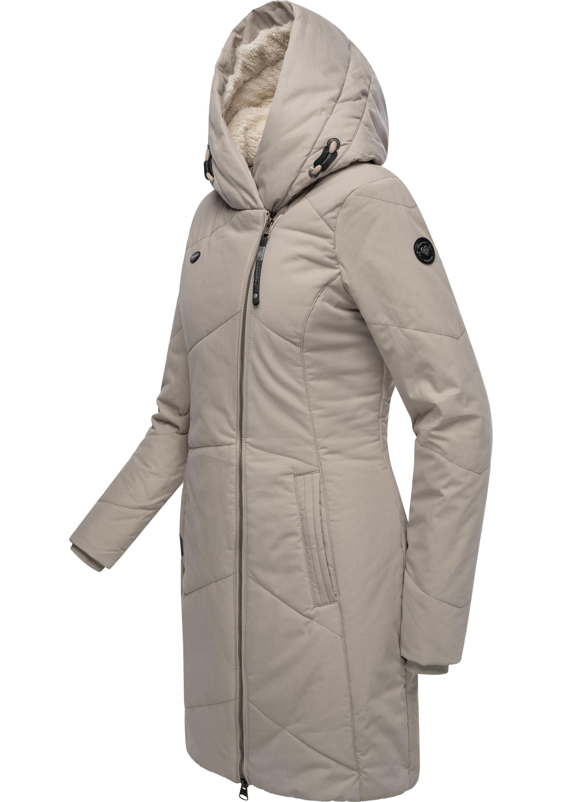 Ragwear Wintermantel "Gordon Long", gesteppter Winterparka mit asymmetrisch günstig online kaufen