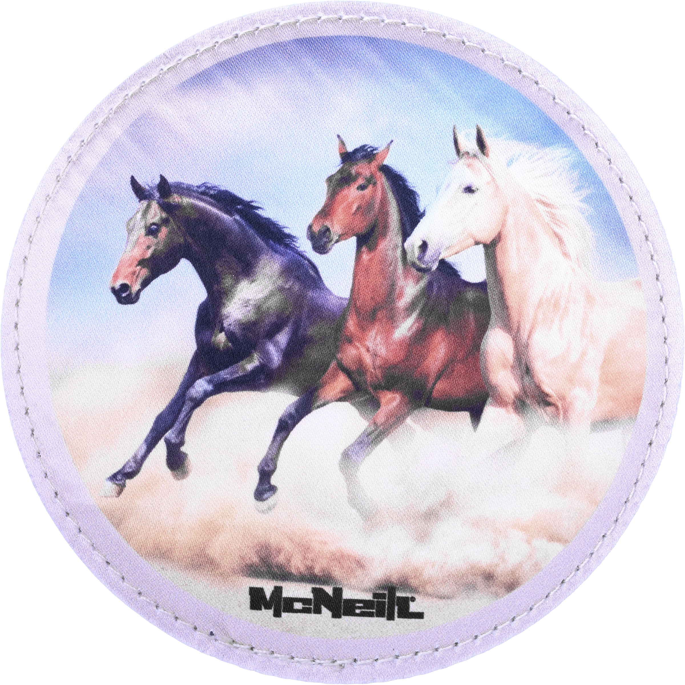 McNeill Schulranzen »Bravo, inkl. Etui, Turnbeutel,« Reflektierende Streifen auf den Schultergurten;Retroreflektierende Flächen