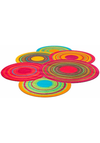 wash+dry by Kleen-Tex Teppich »Cosmic Colours«, stufenförmig, 9 mm Höhe,... kaufen