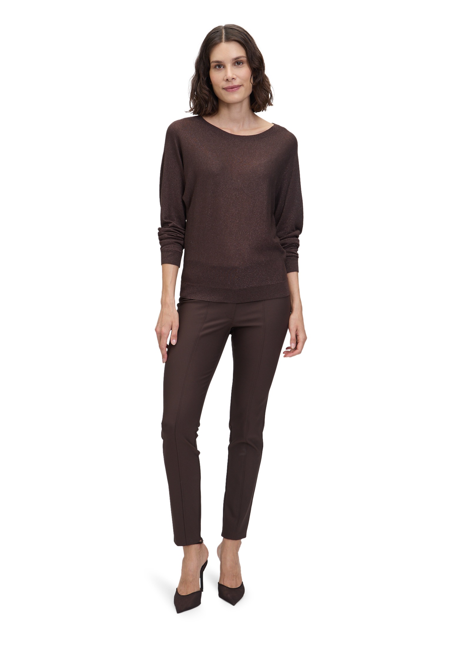 Betty Barclay Bügelfaltenhose »Betty Barclay Damen Businesshose Slim Fit«, Material