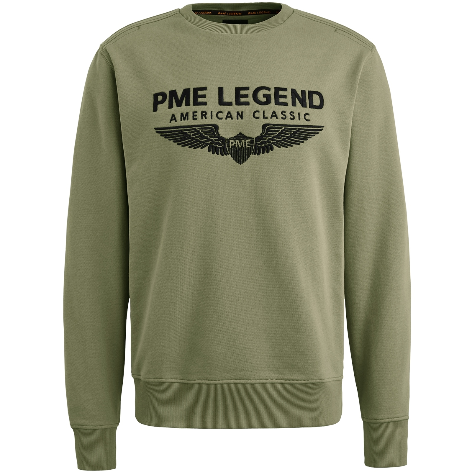 PME LEGEND Sweatshirt »Crewneck soft terry with logo«, mit Logo Print