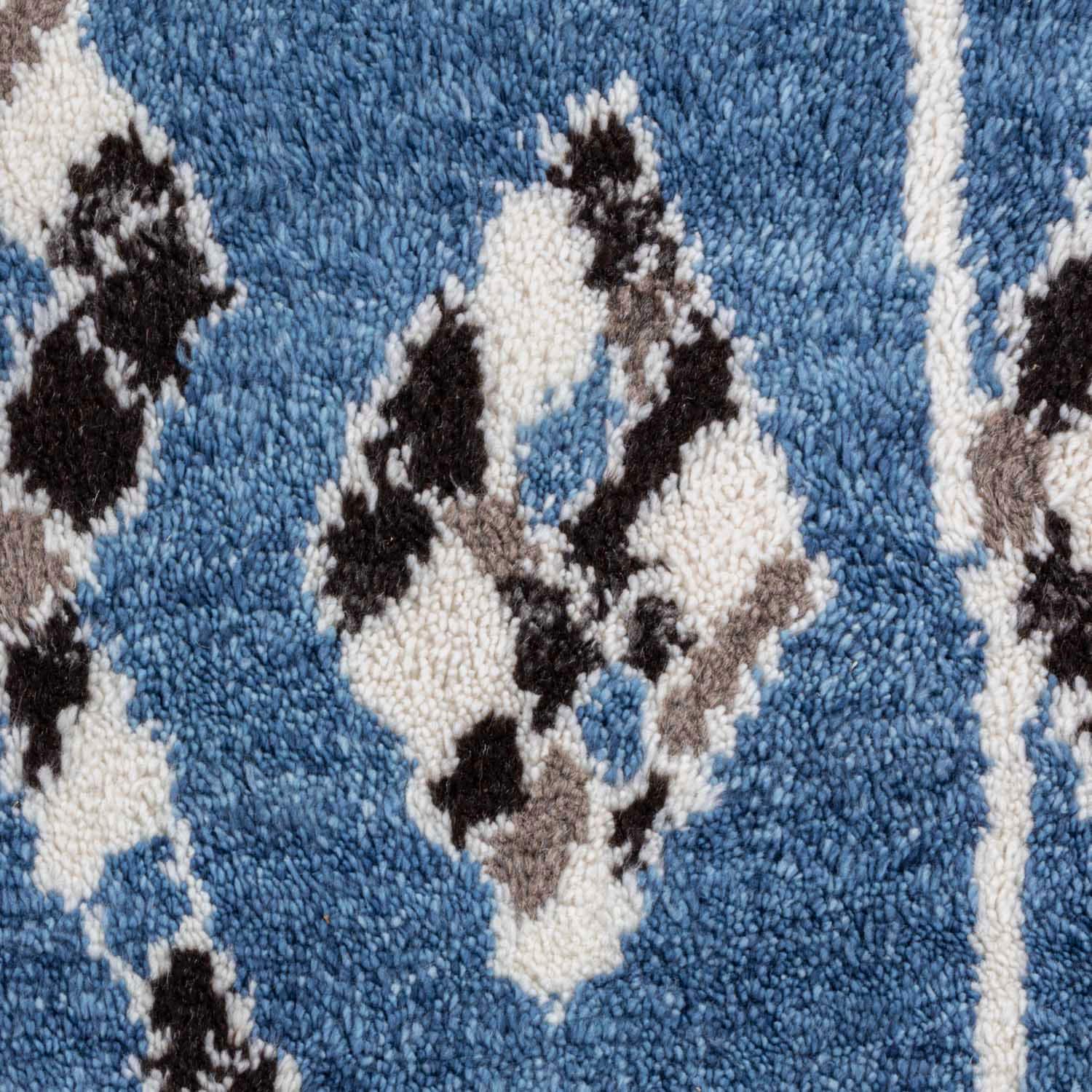 morgenland Wollteppich »Berber Teppich - Meral - rechteckig«, rechteckig, handgeknüpft