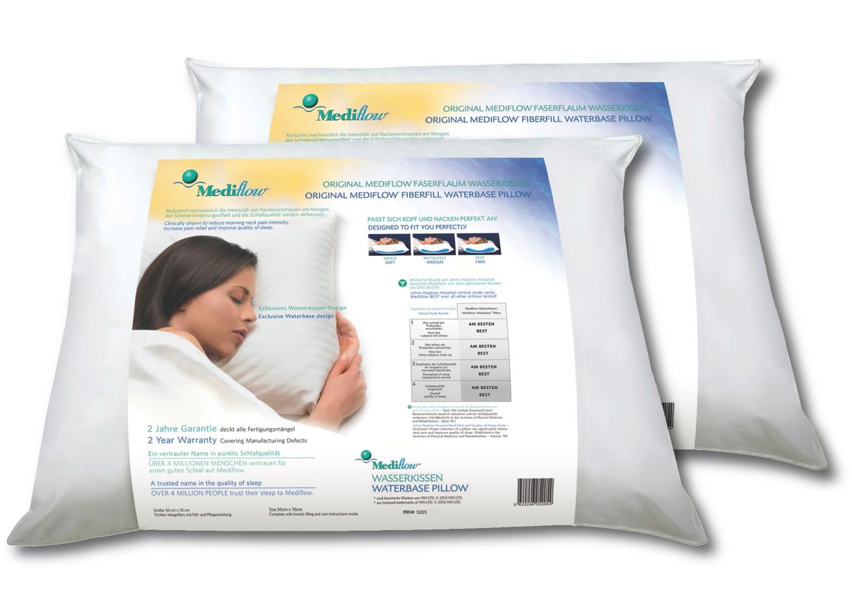 Mediflow Wasserkissen "Mediflow Original Wasserkissen 5205 Doppel-Pack 50x7 günstig online kaufen