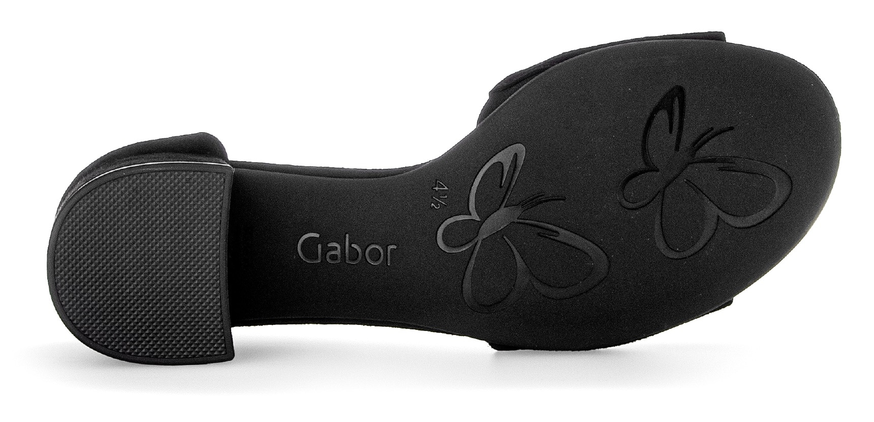Gabor Sandalette »TUNIS«, Blockabsatz, Businessschuh, Festtagsschuh, Zierschnalle, G-Weite