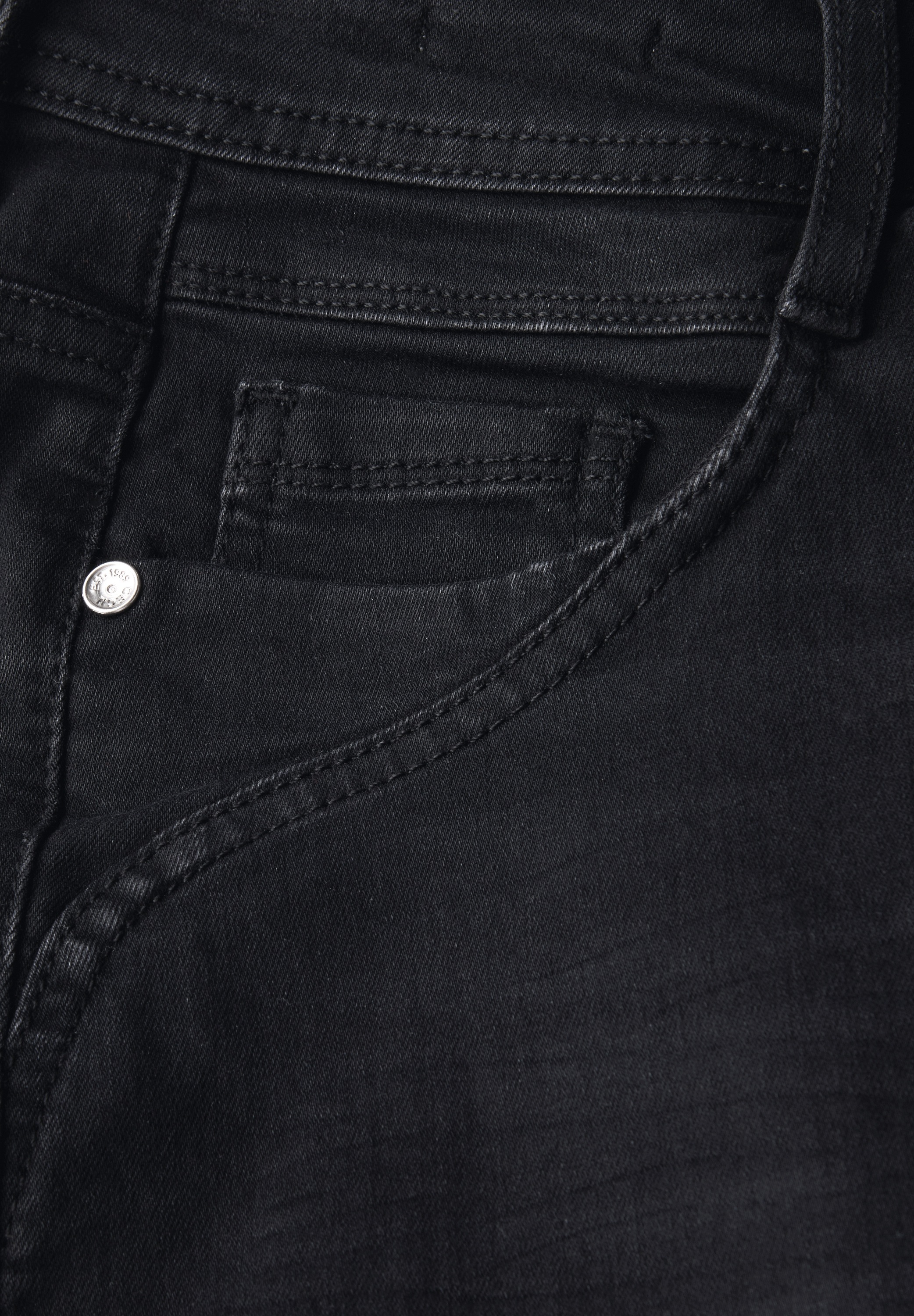 Cecil Comfort-fit-Jeans, Middle Waist